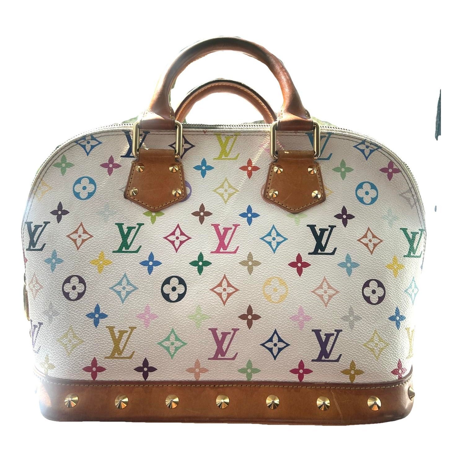 Alma leather handbag