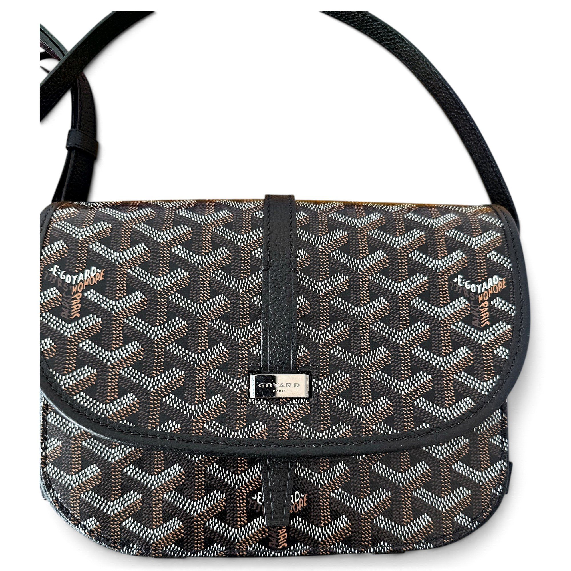 Belvedère leather crossbody bag