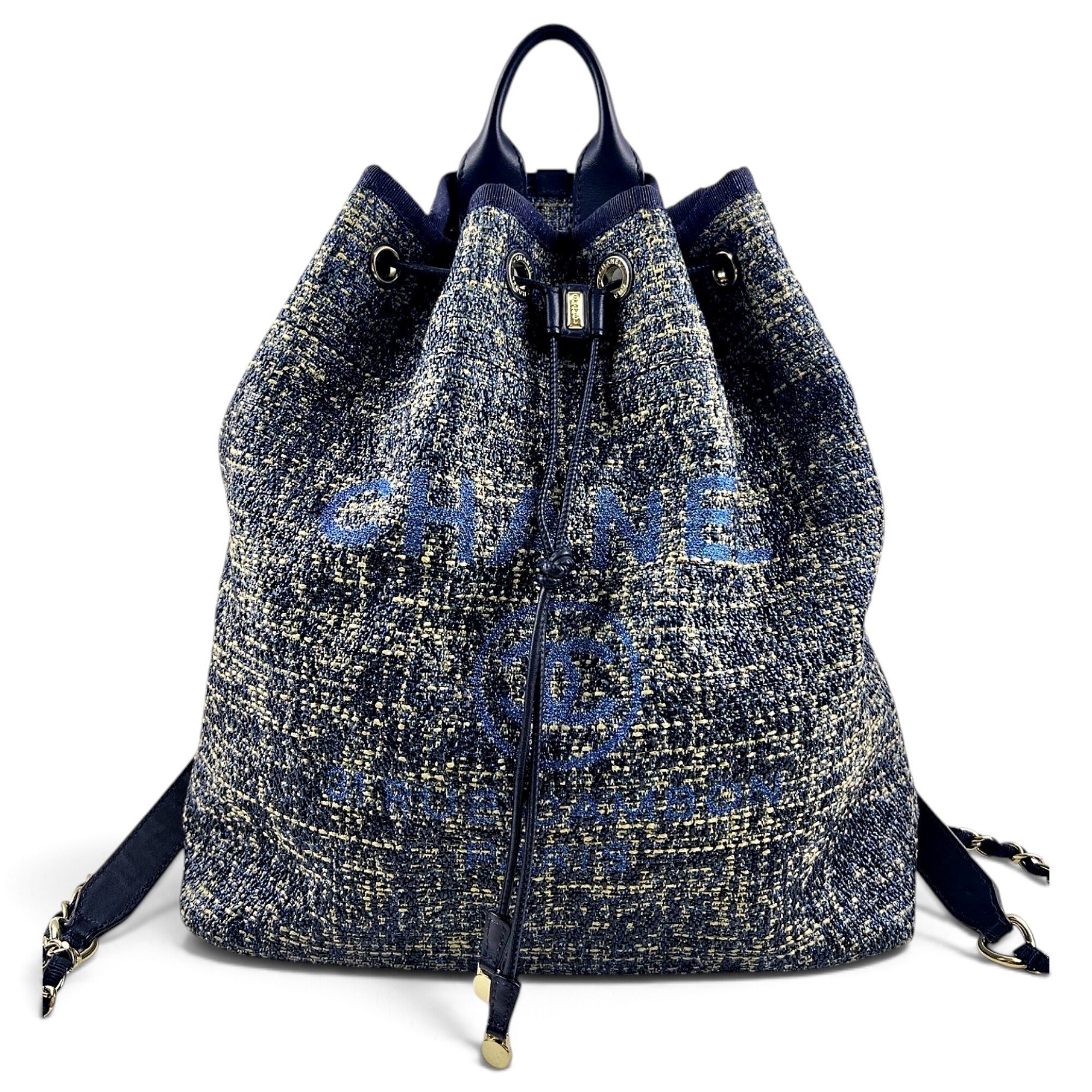 Tweed backpack