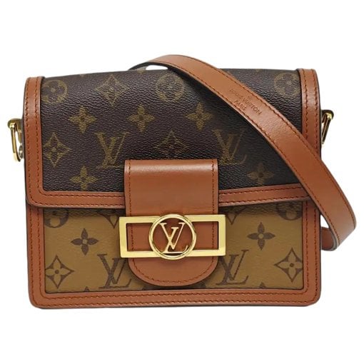 Dauphine leather mini bag