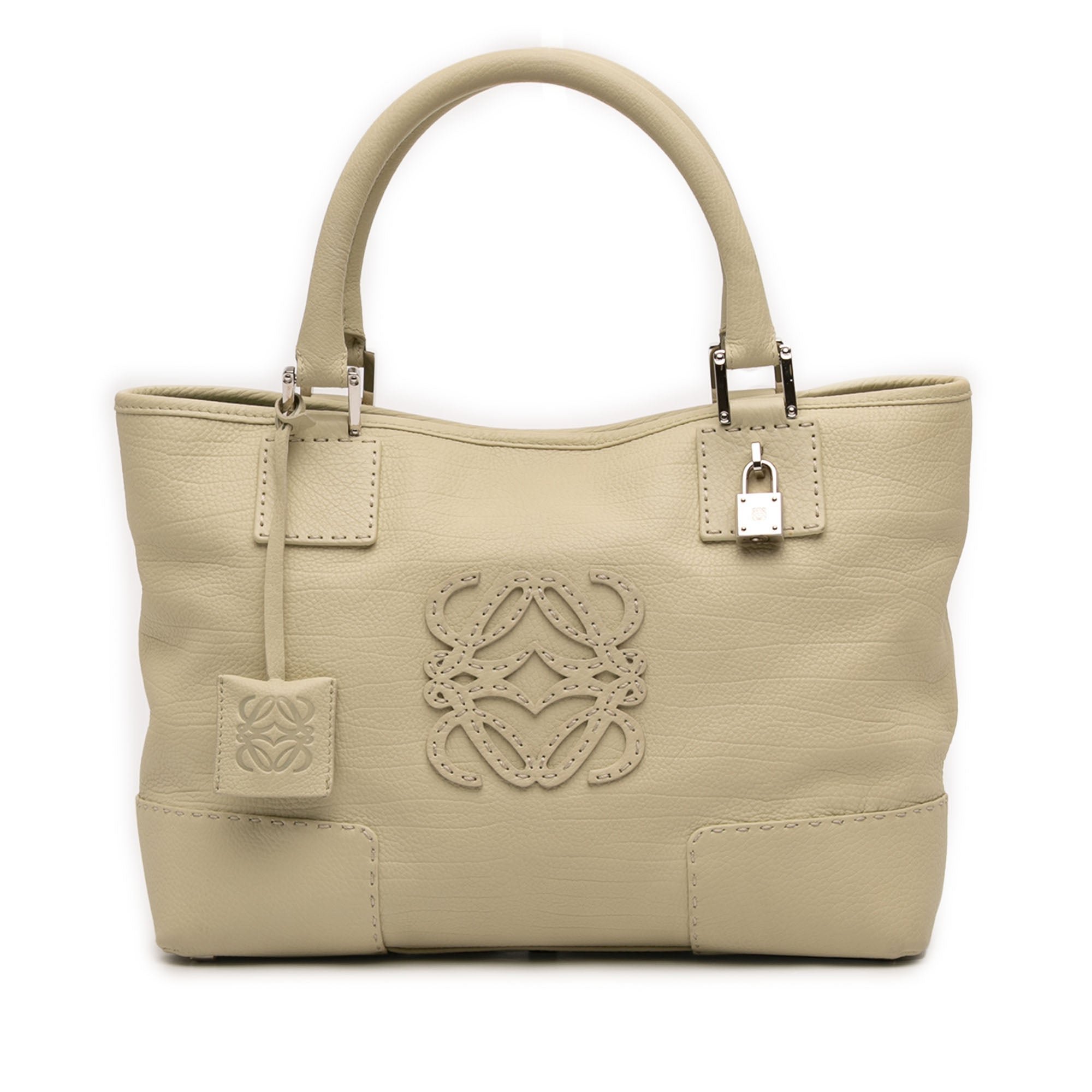 Leather tote