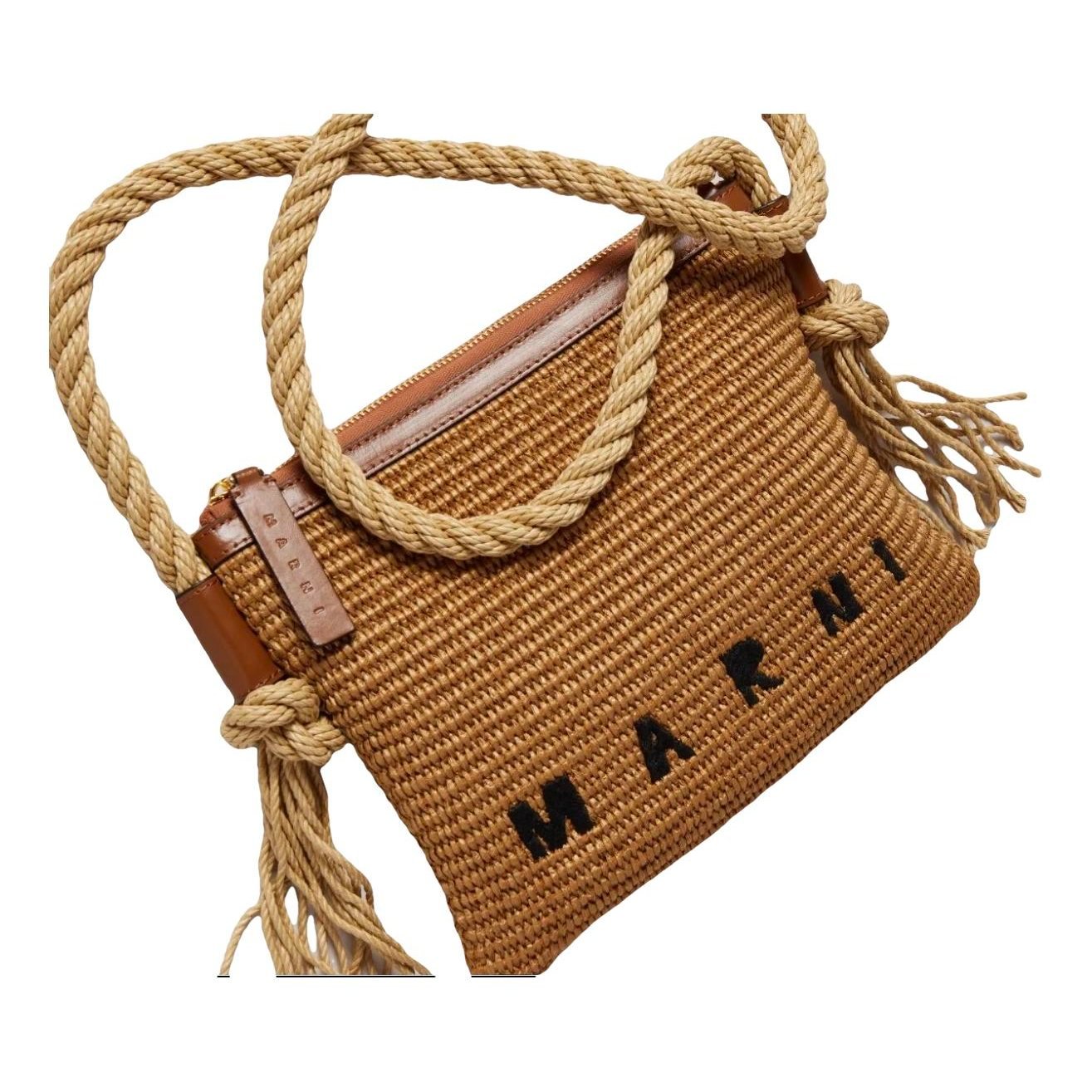 Tropicalia tweed handbag