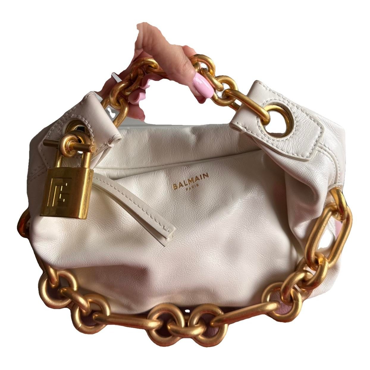 Leather handbag