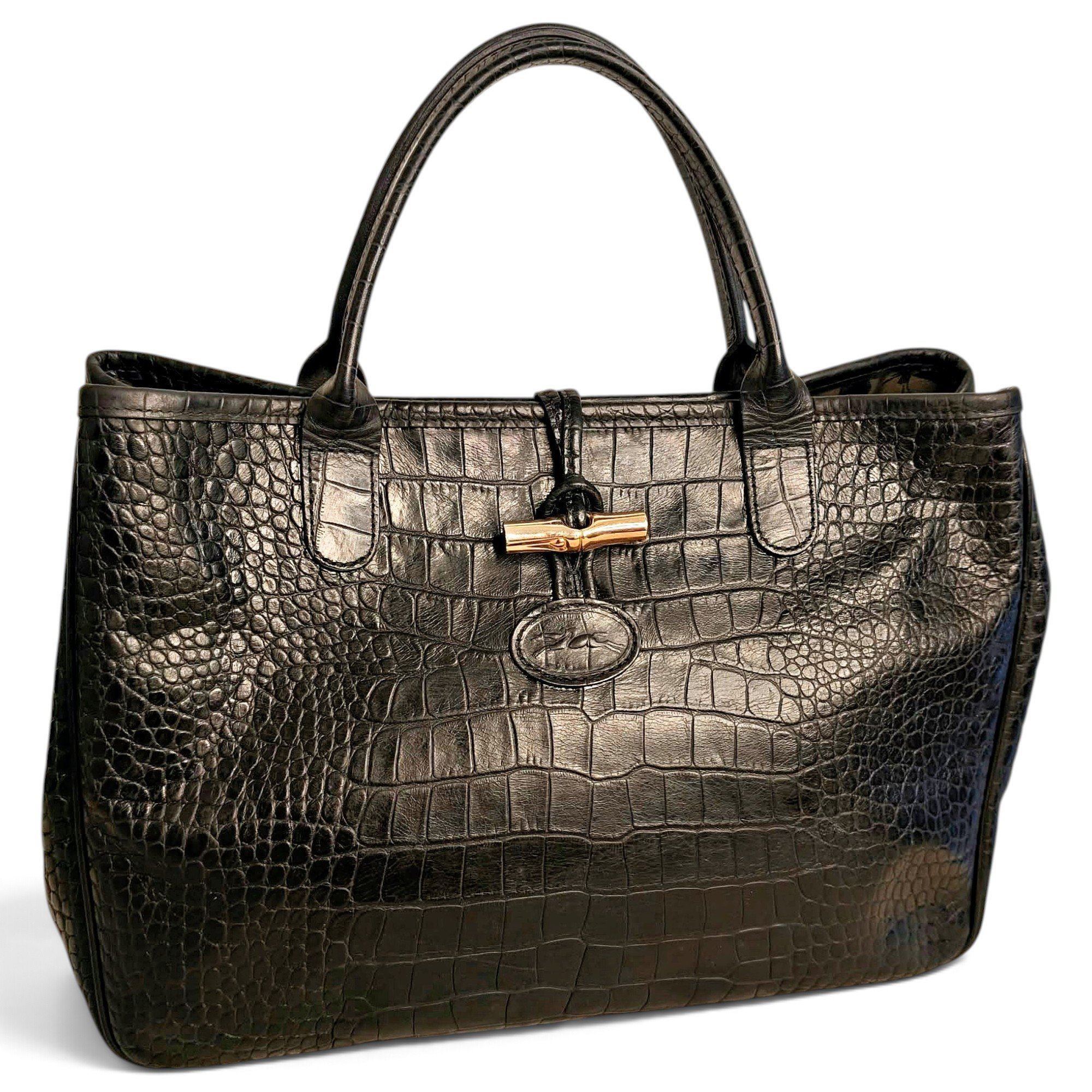 Roseau leather tote