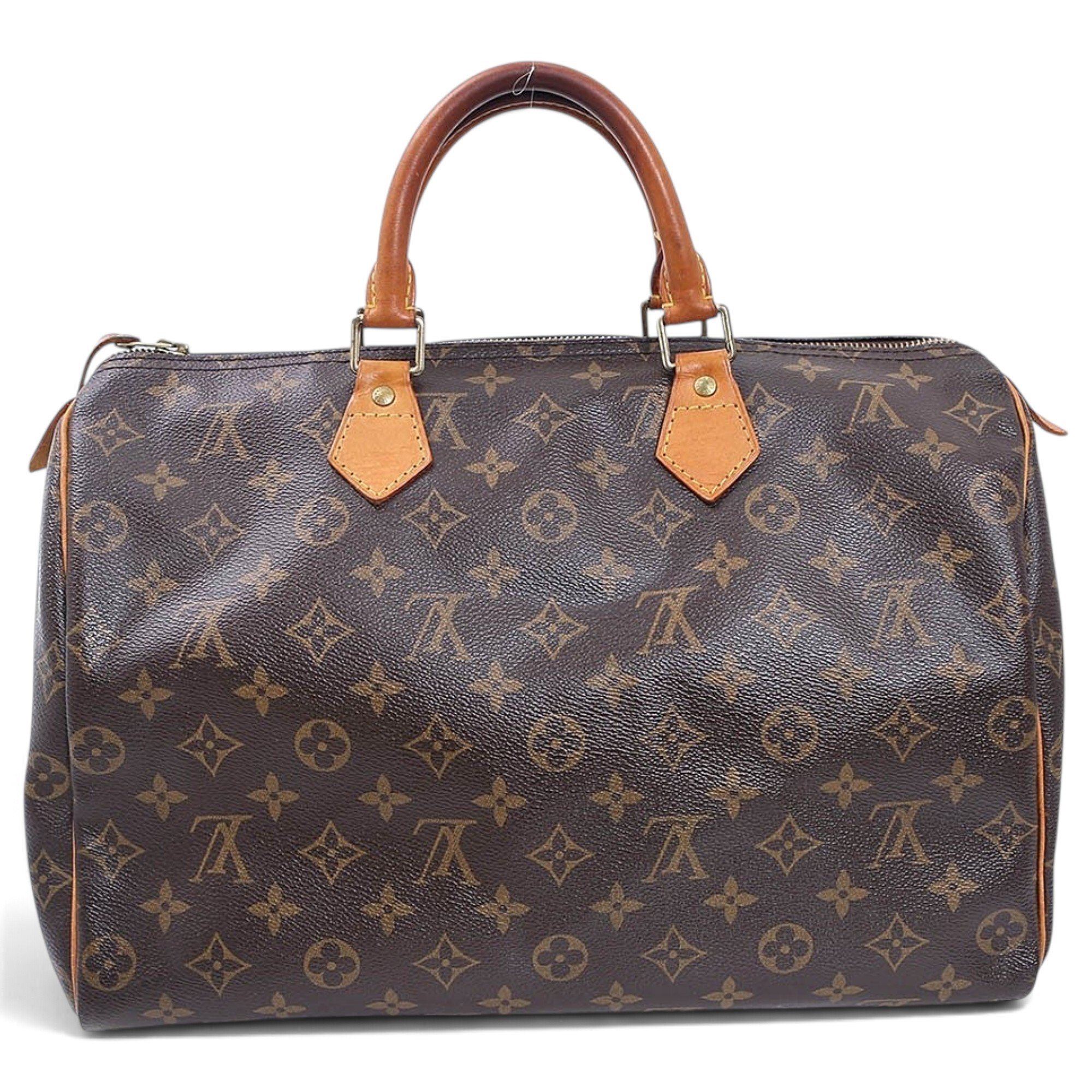 Speedy leather tote