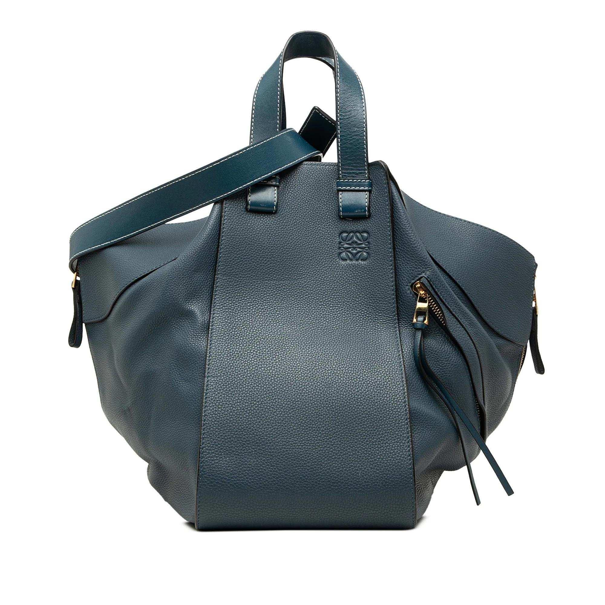 Hammock pony-style calfskin satchel