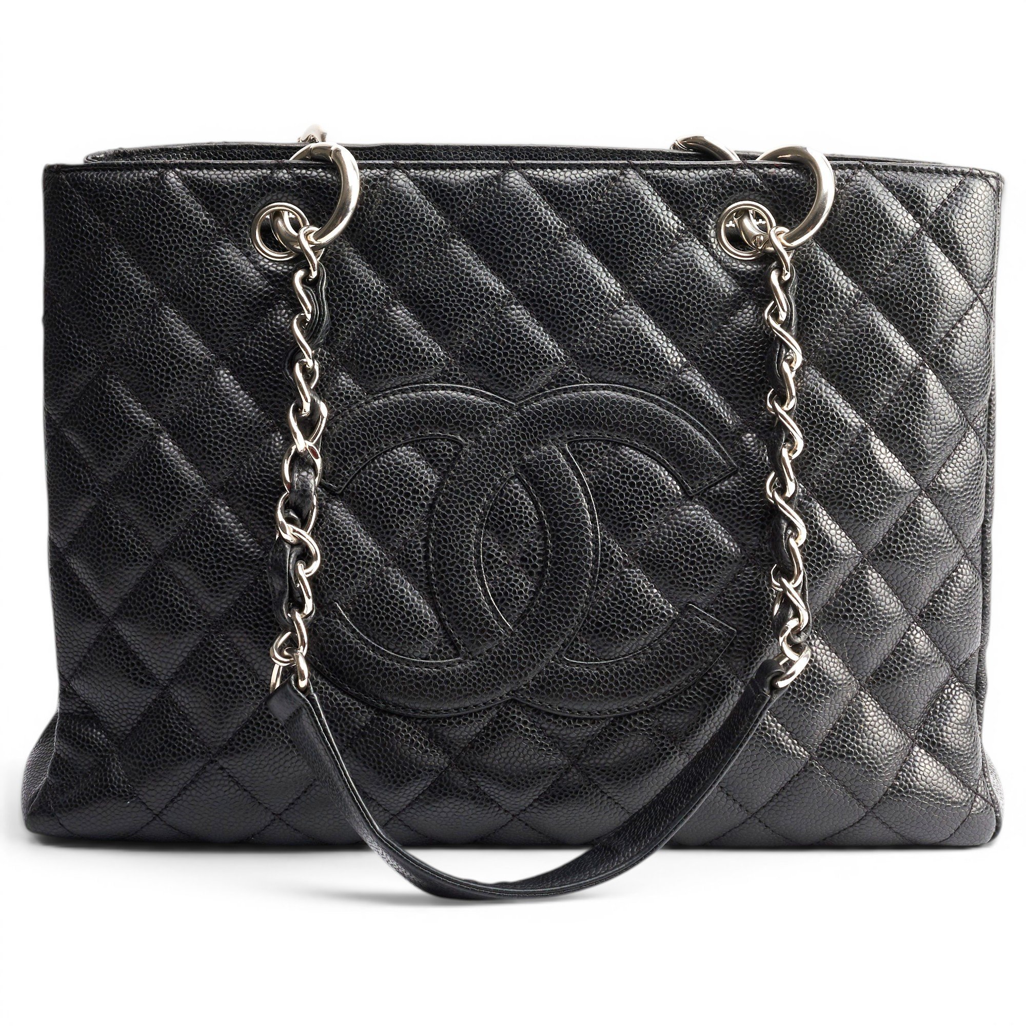 Grand shopping leather handbag