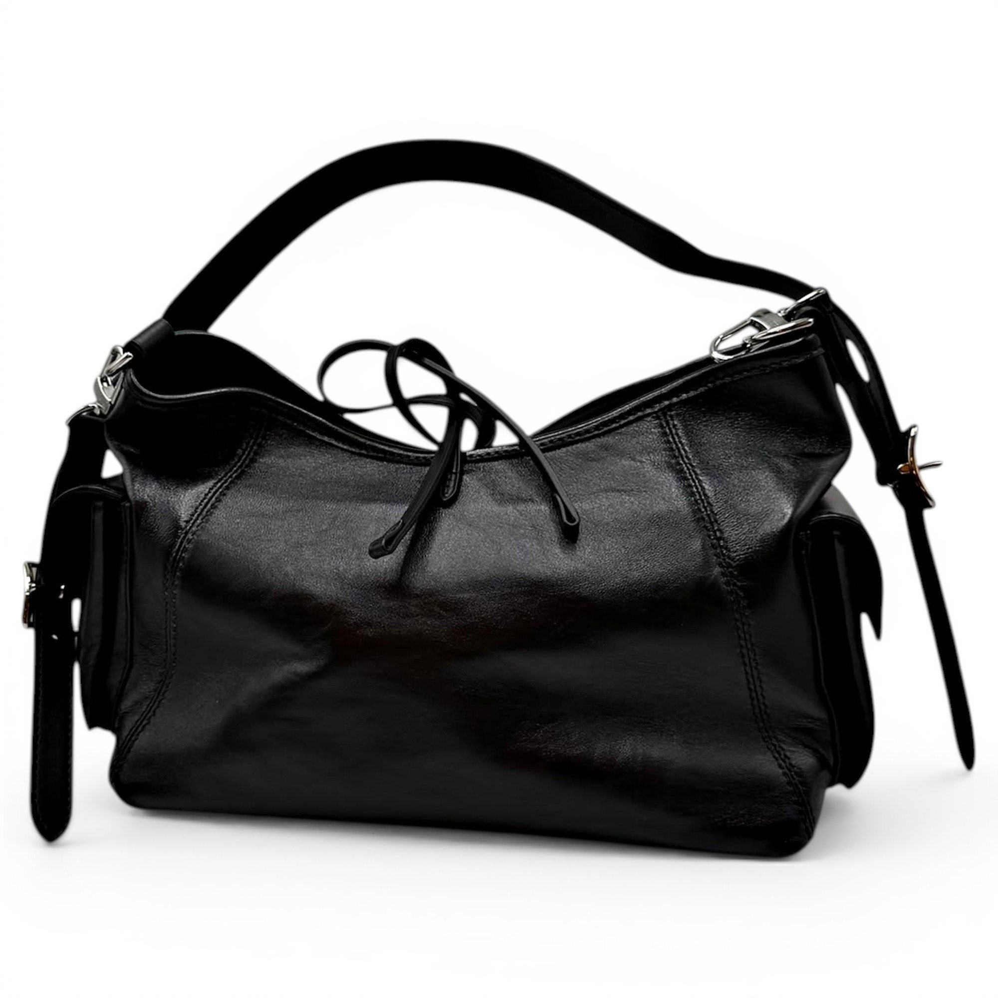 Carry All leather handbag