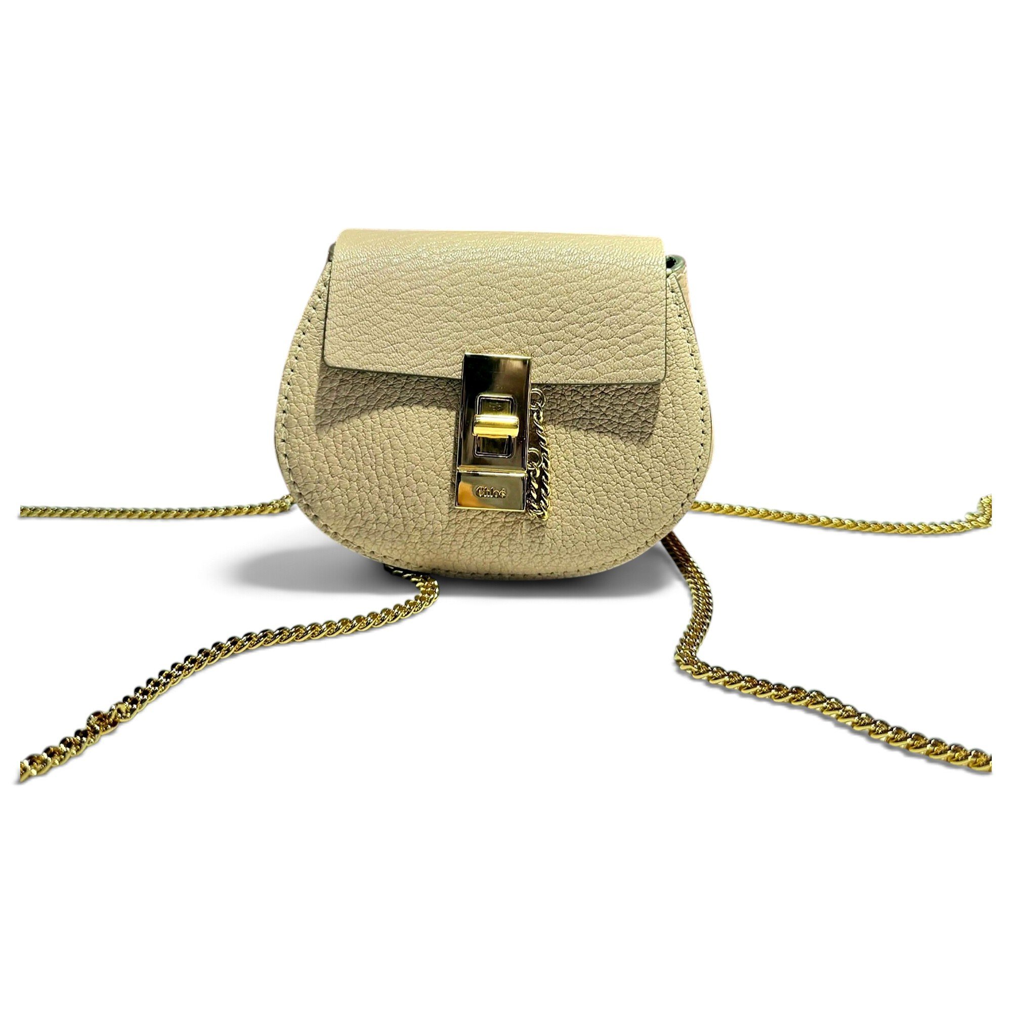 Drew leather crossbody bag