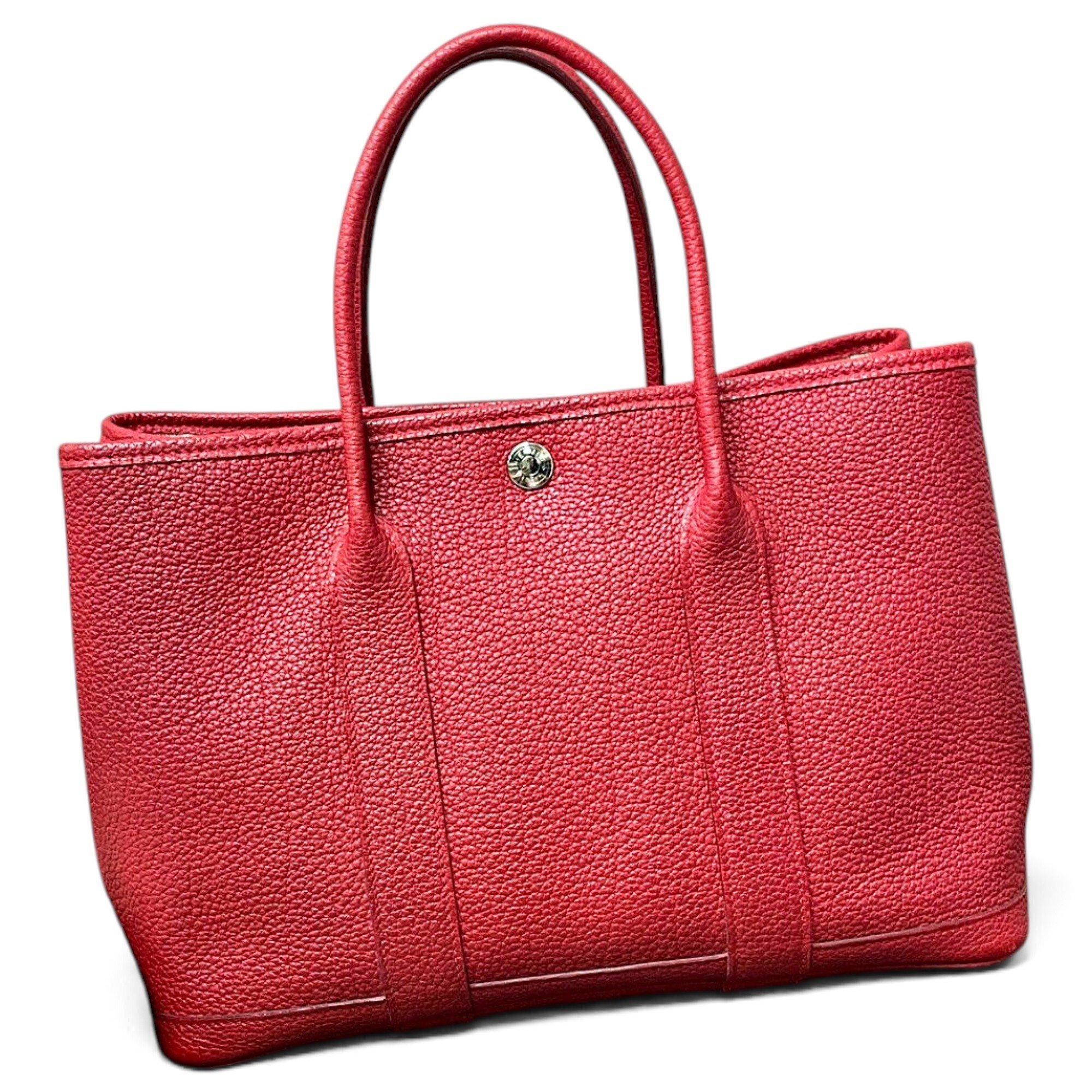 Garden Party leather handbag