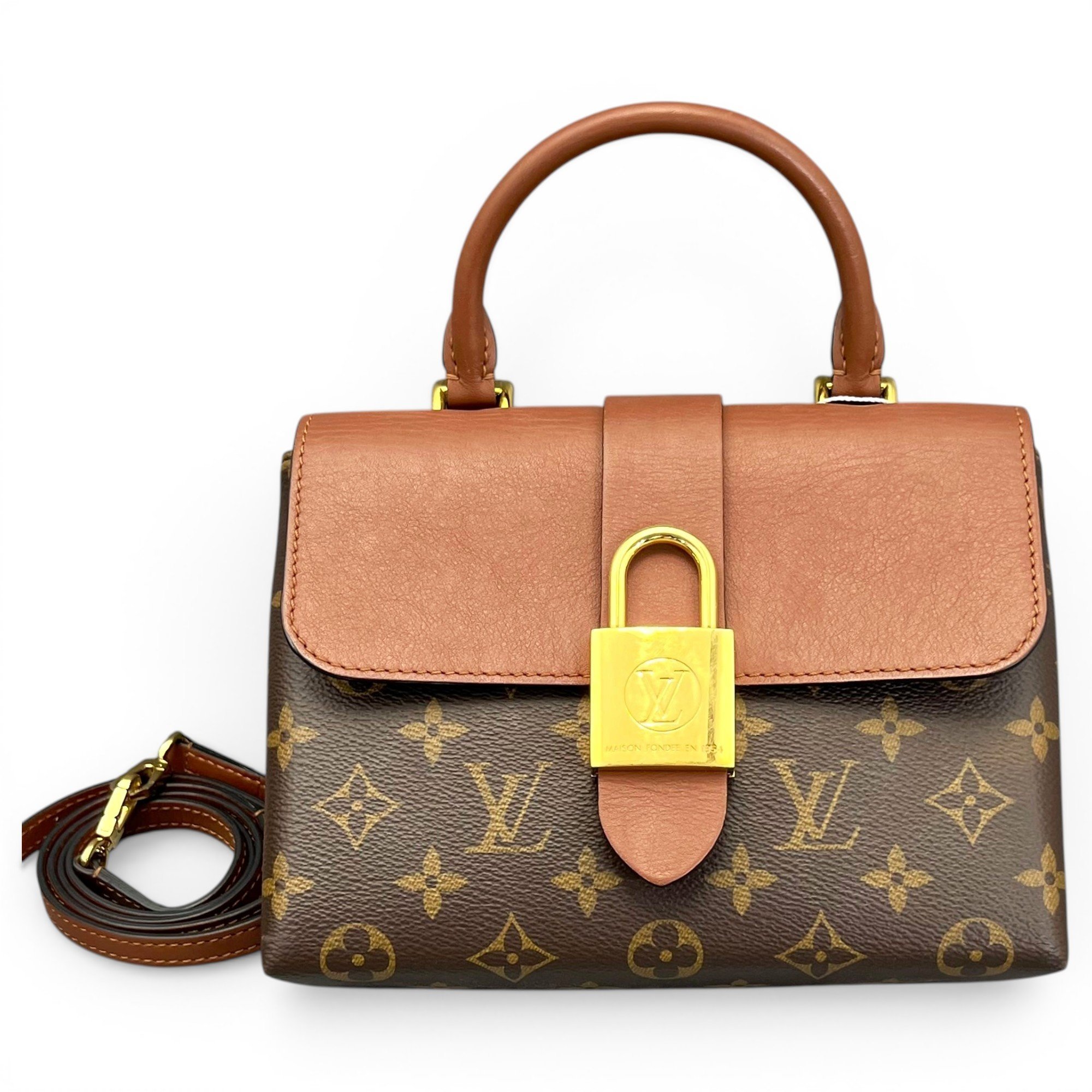 Locky BB leather handbag