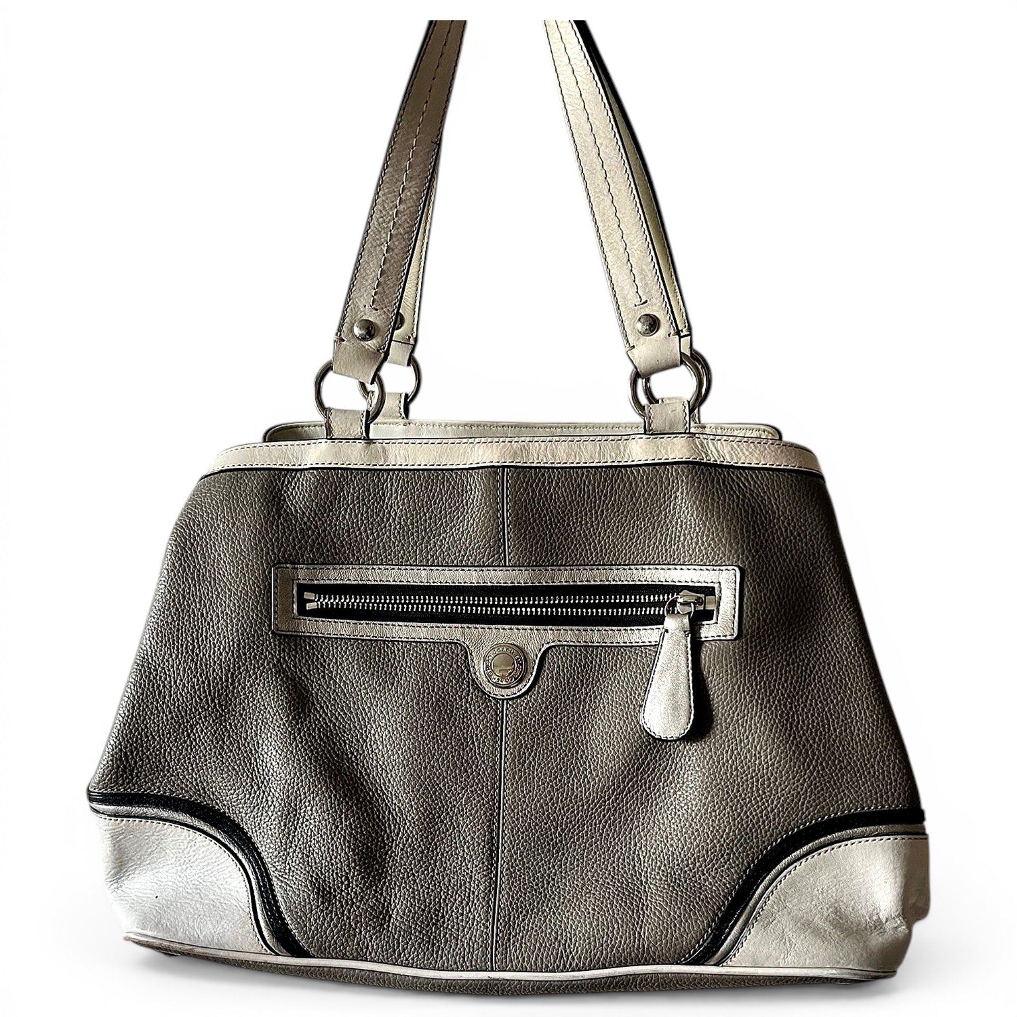 Leather handbag