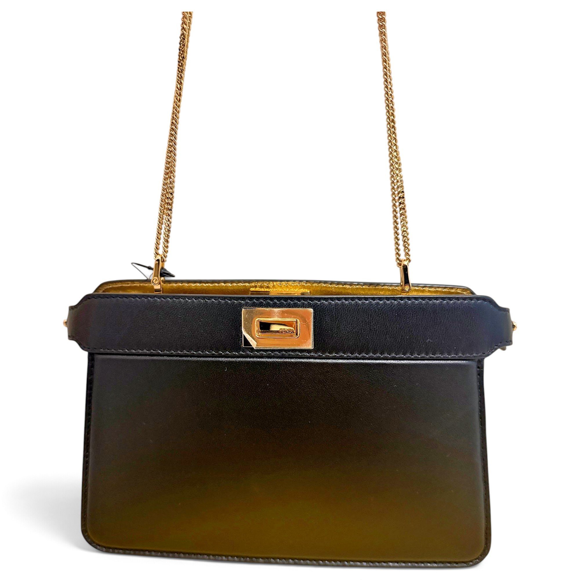 Peekaboo IseeU leather crossbody bag