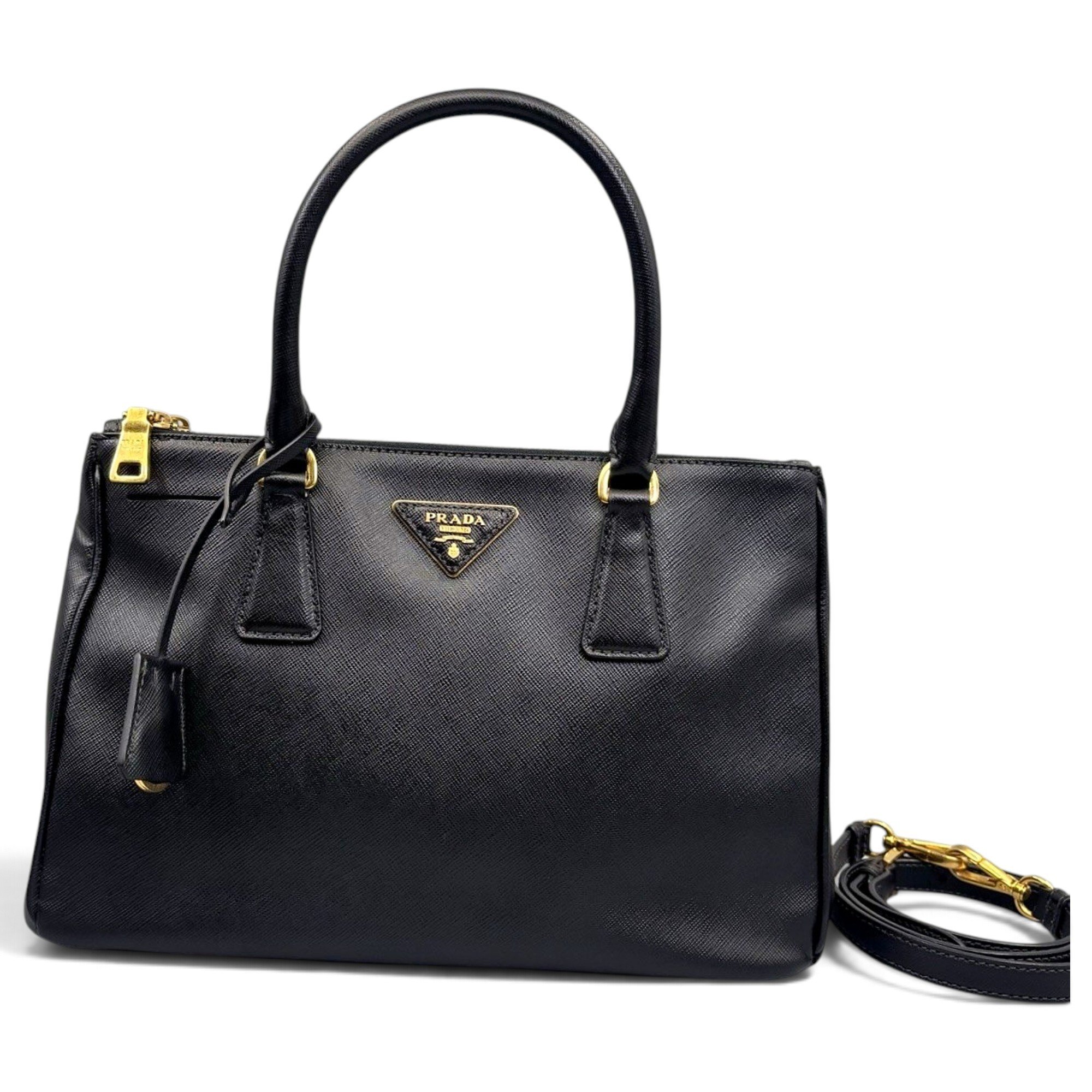 Galleria leather handbag