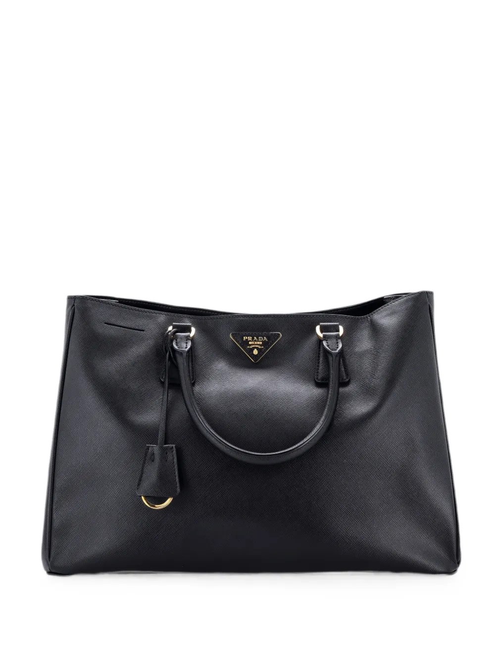 Lux Open Saffiano Leather North South tote bag