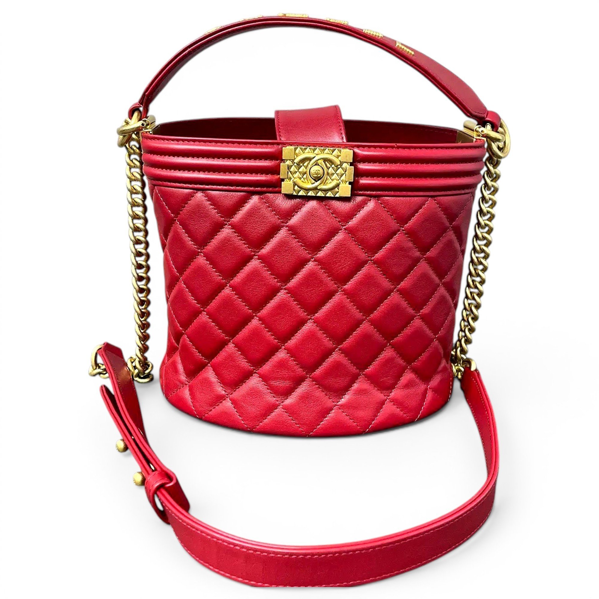 Leather handbag
