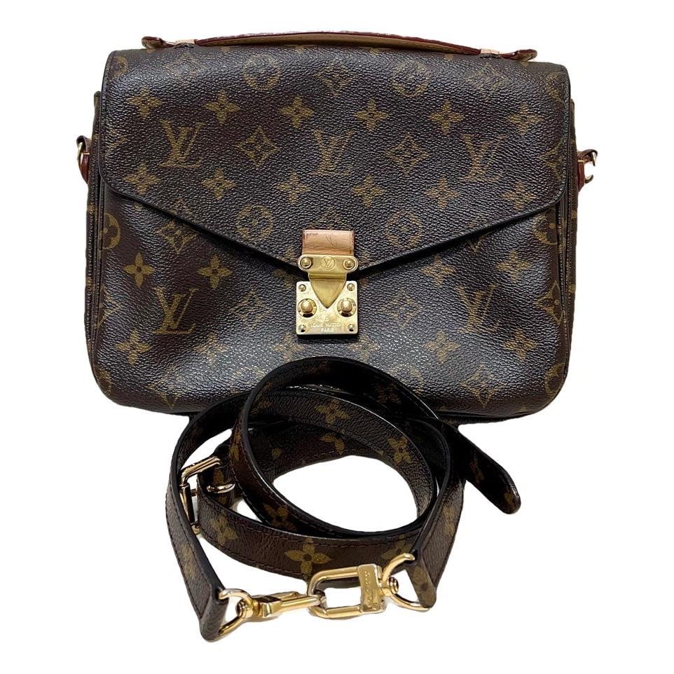 Metis leather handbag