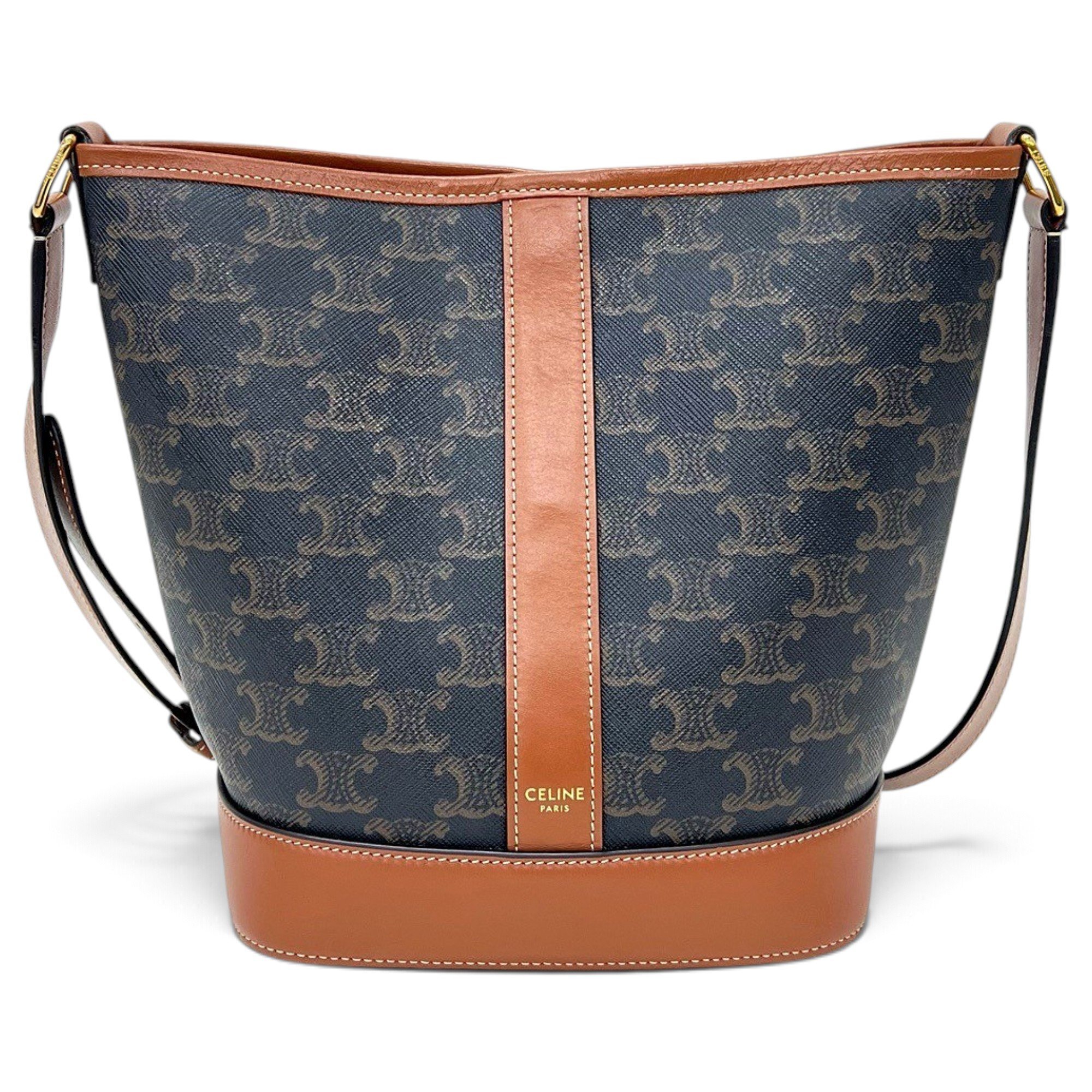 SAC SEAU leather handbag
