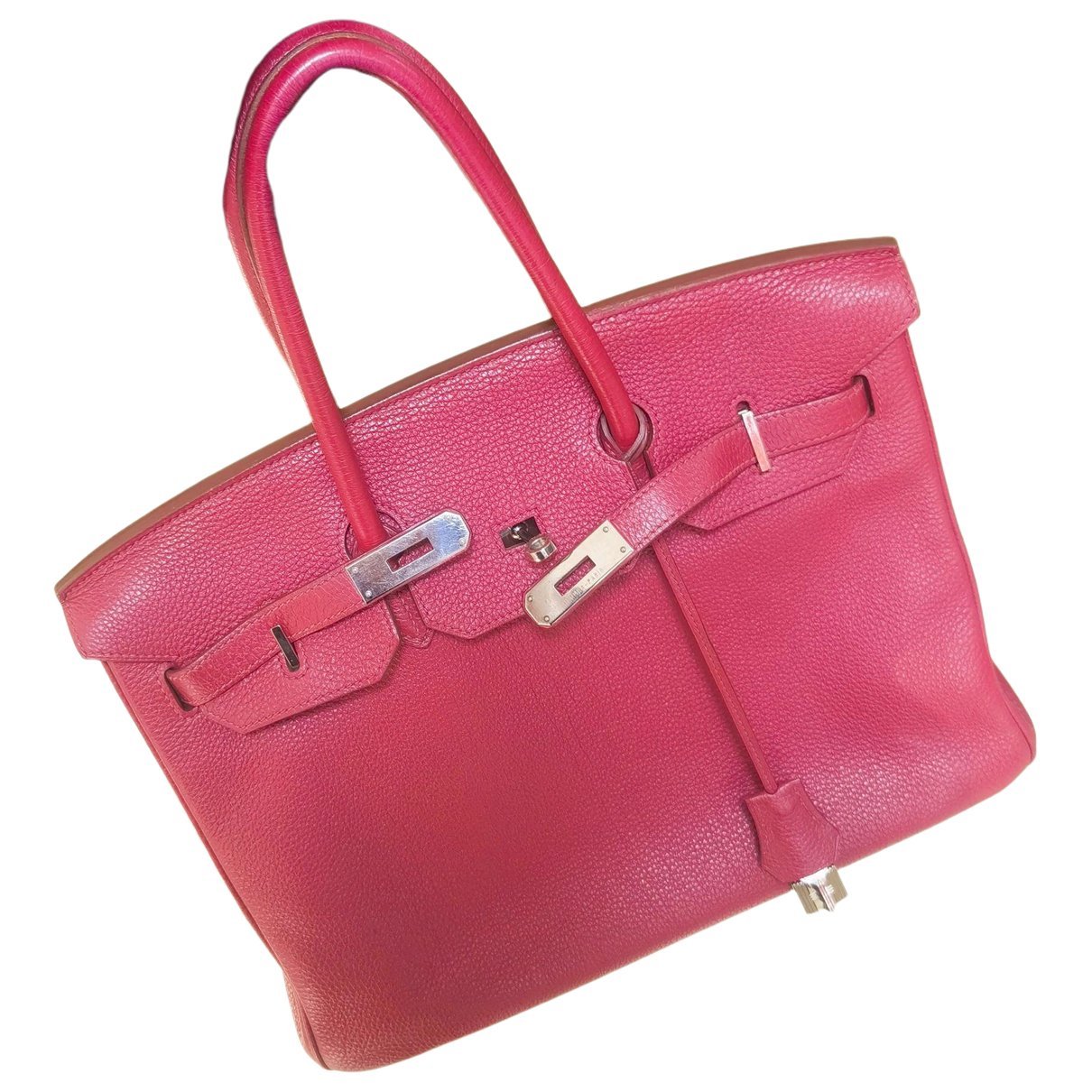 Birkin 35 leather handbag