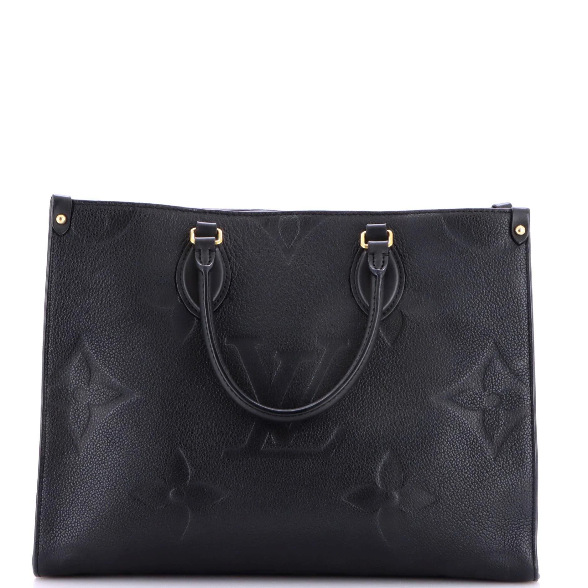 Leather tote