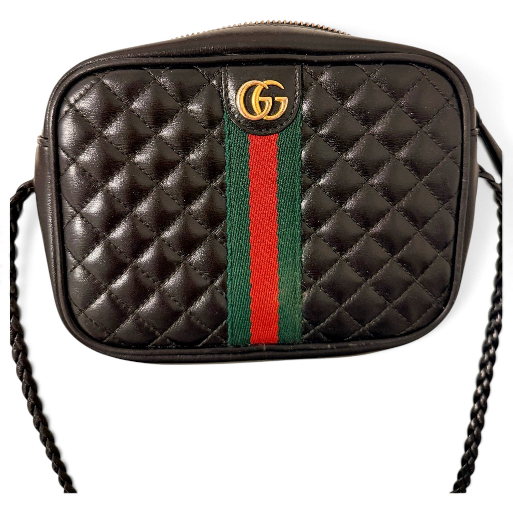 Leather crossbody bag