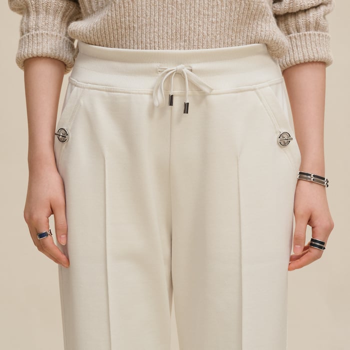 Blanc Cassé Loose Fit Pants