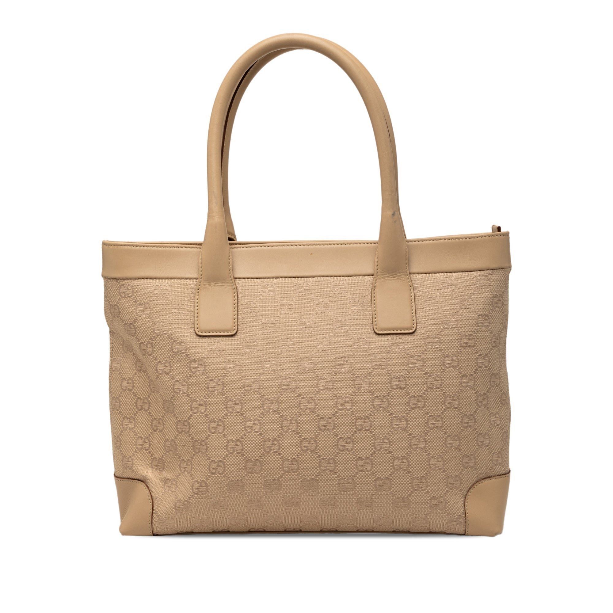 Leather tote