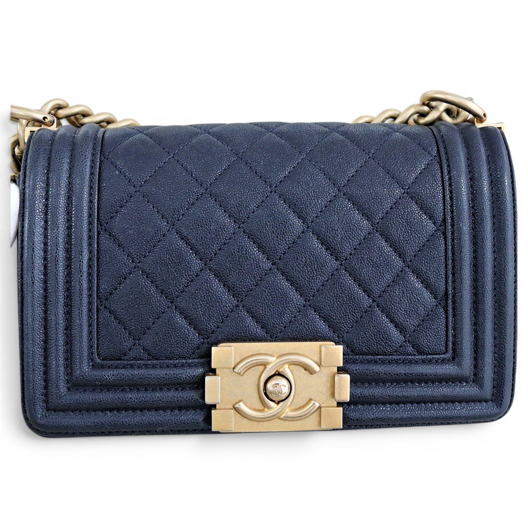 Boy leather crossbody bag