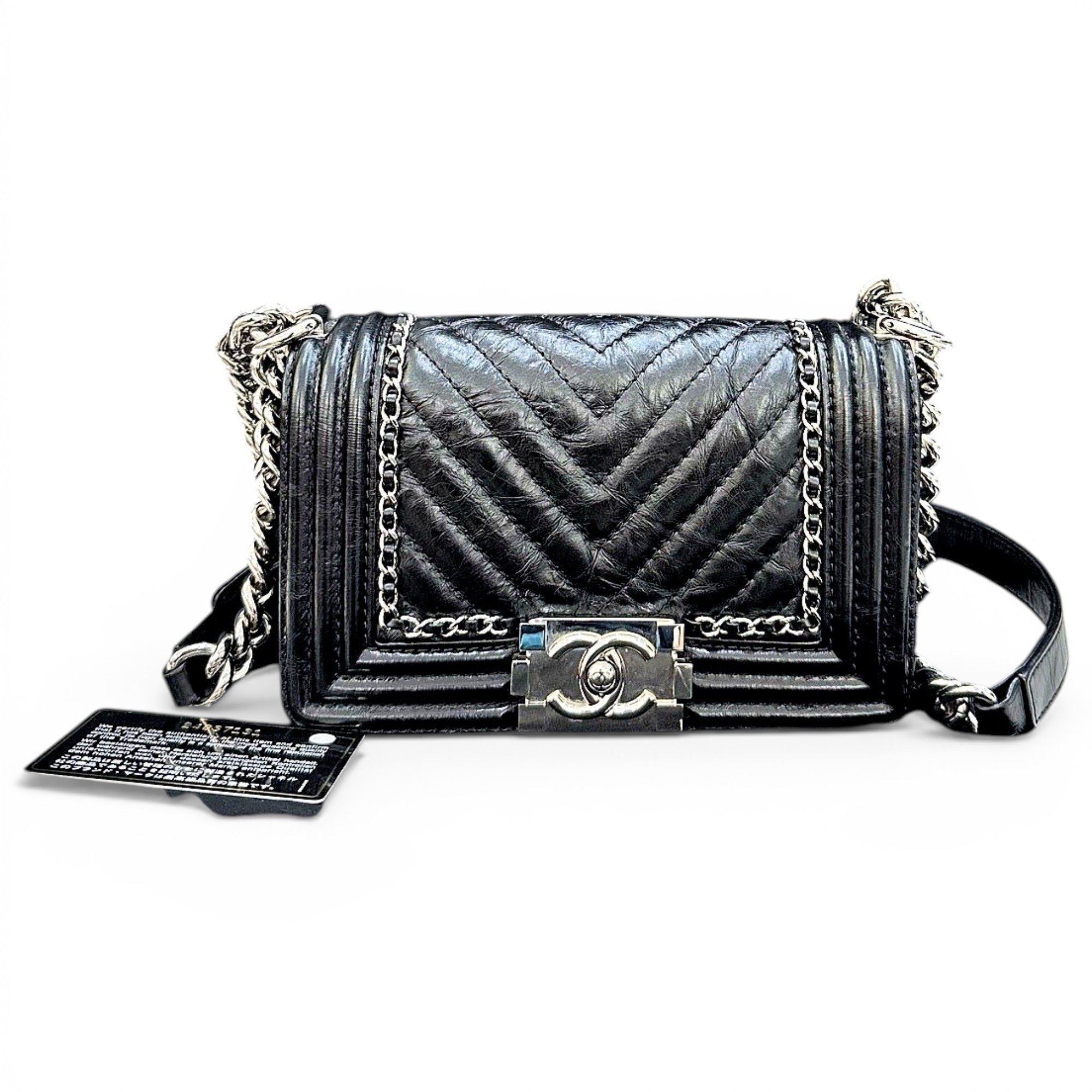 Boy pony-style calfskin handbag
