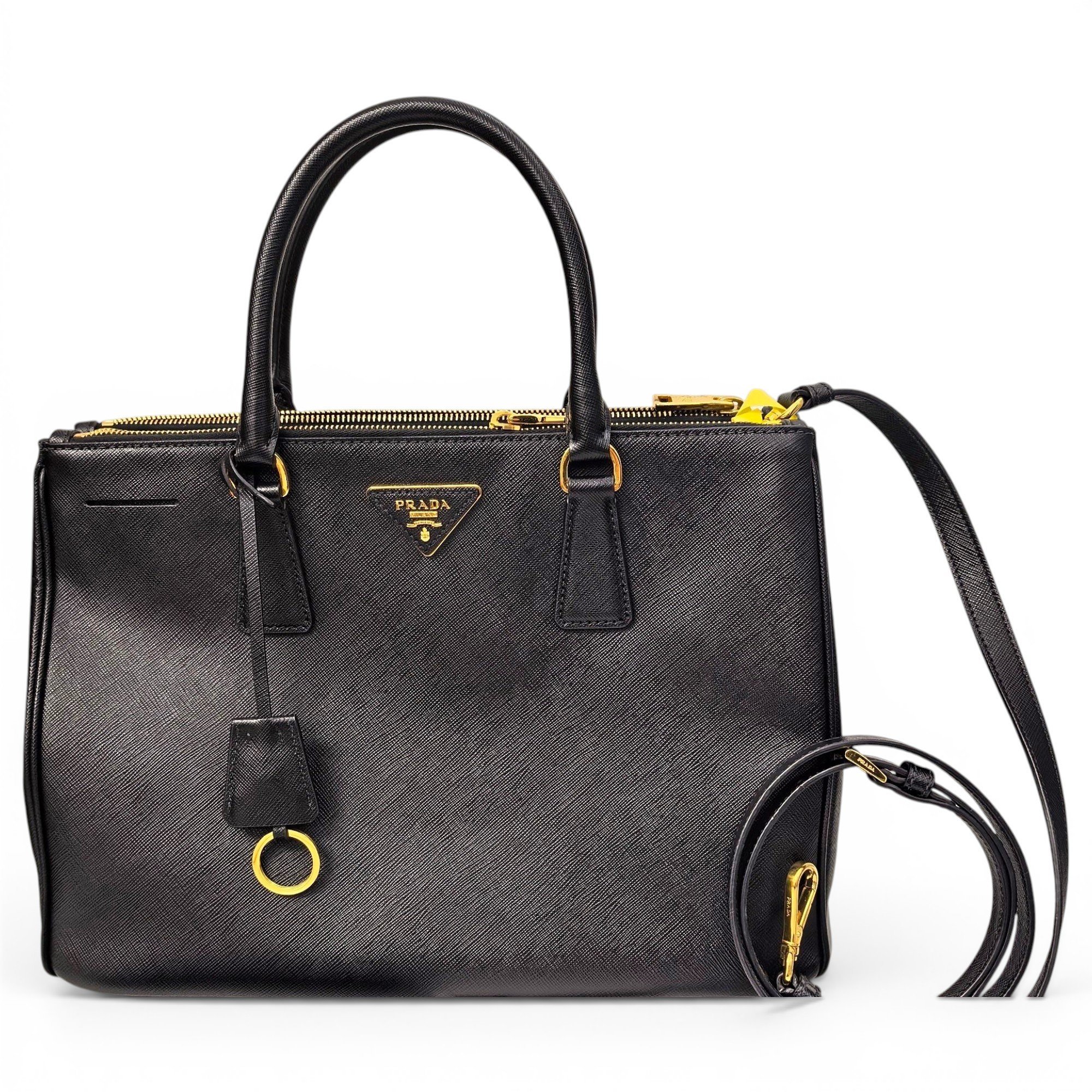 Galleria leather handbag