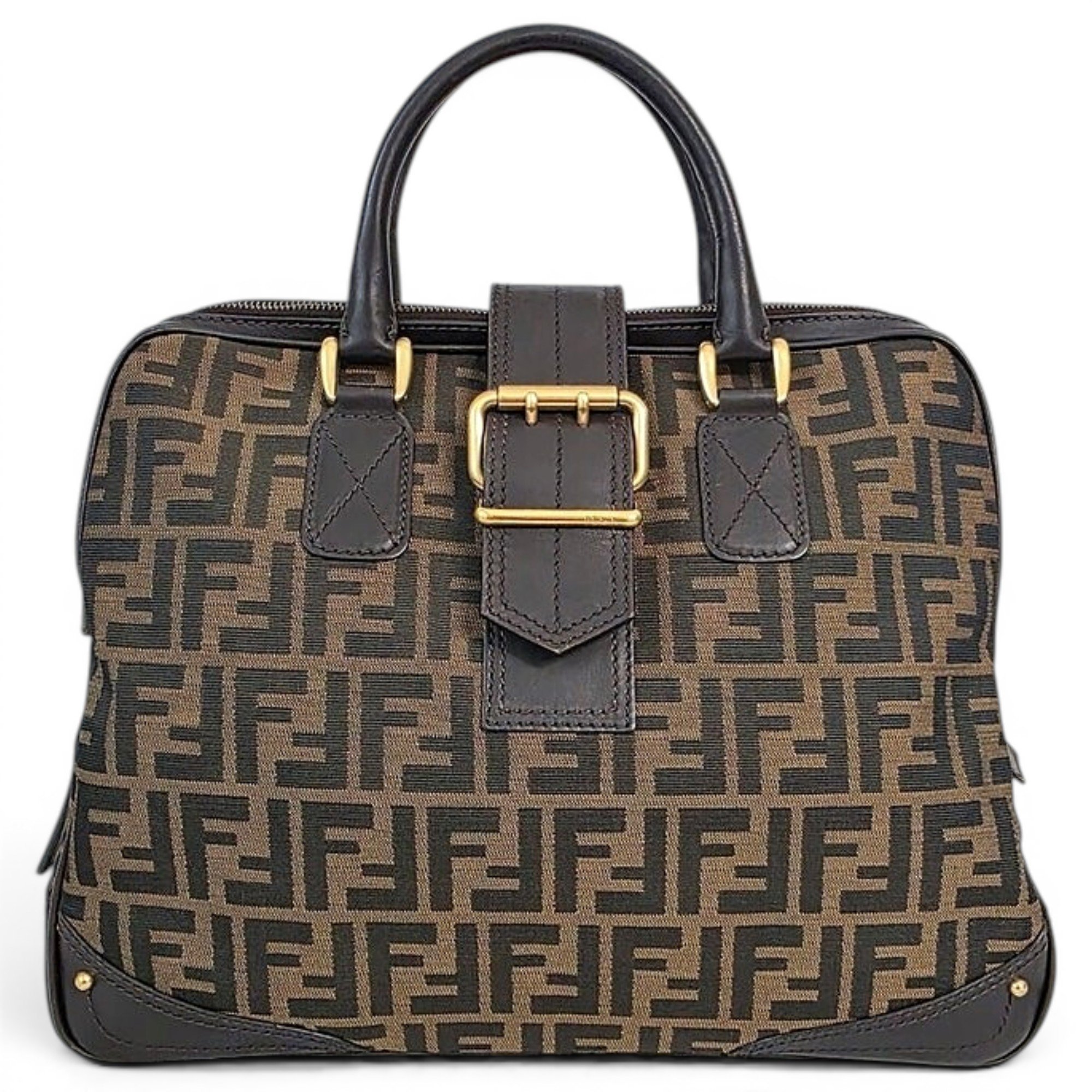 Leather tote