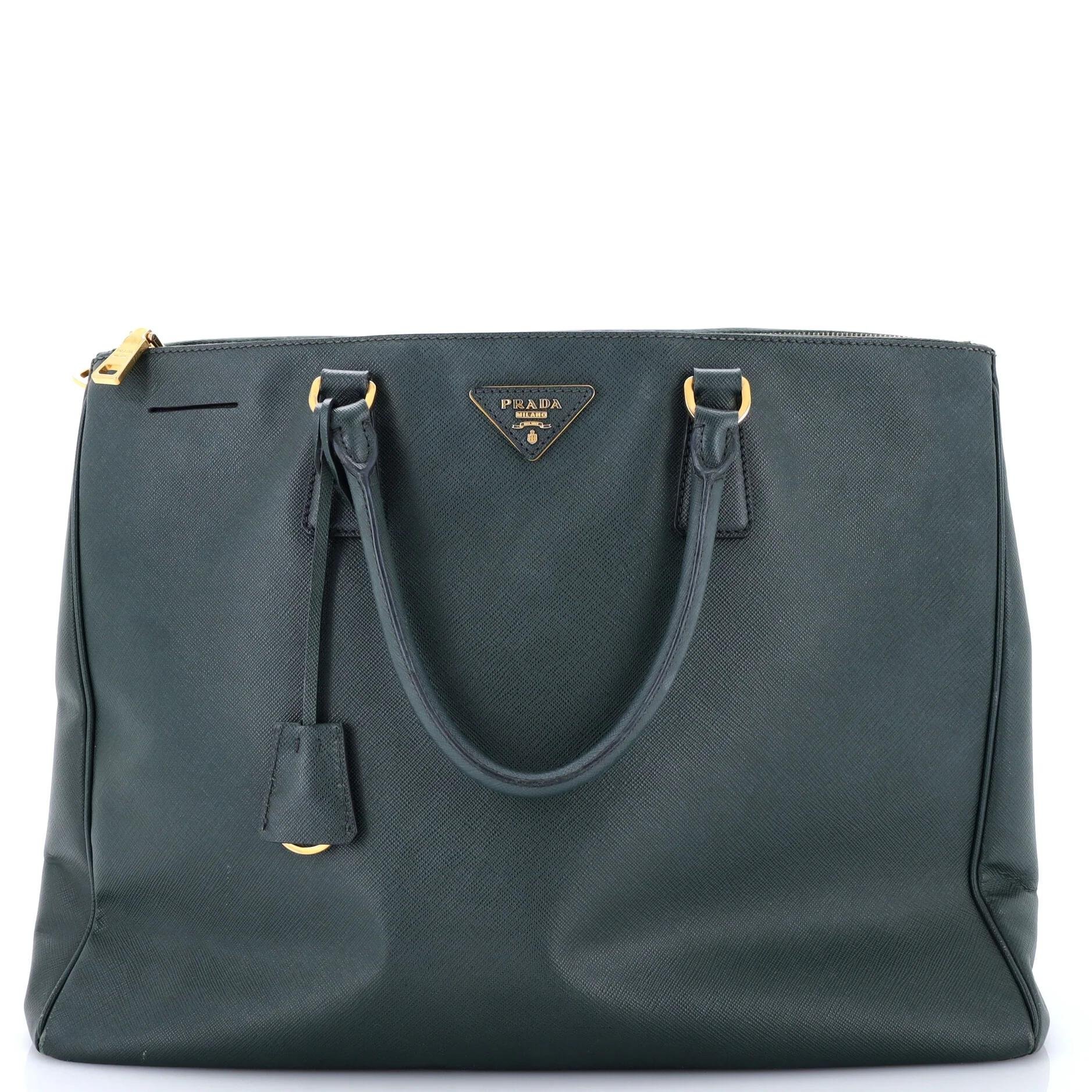 Leather tote