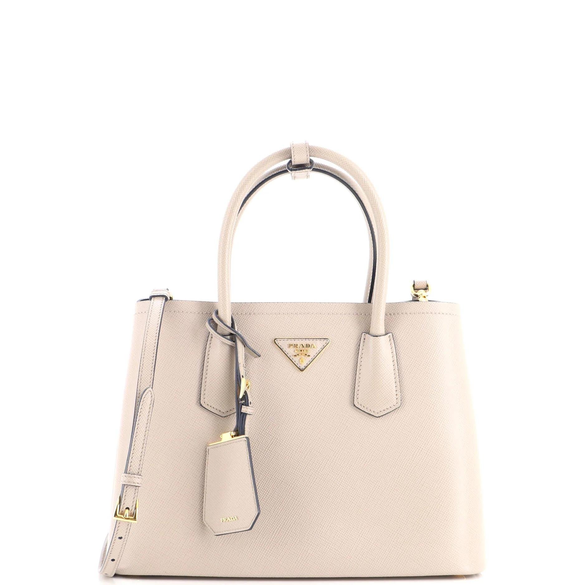 Leather tote