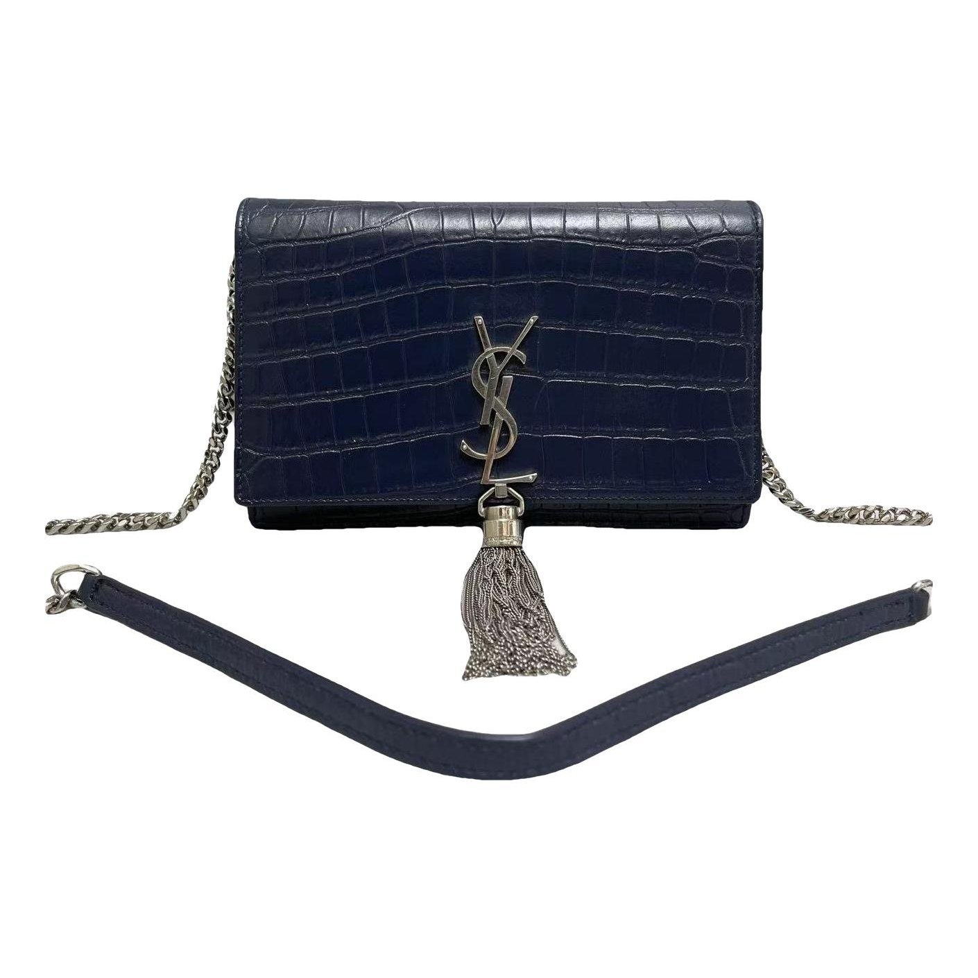 Pompom Kate leather handbag