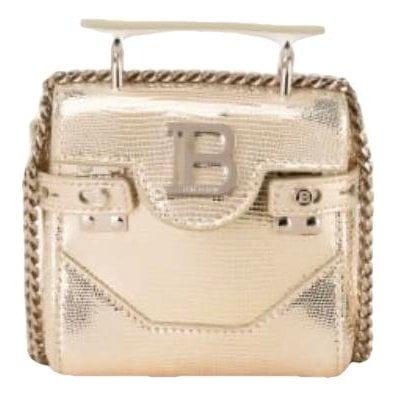 Balmain BBuzz leather bag