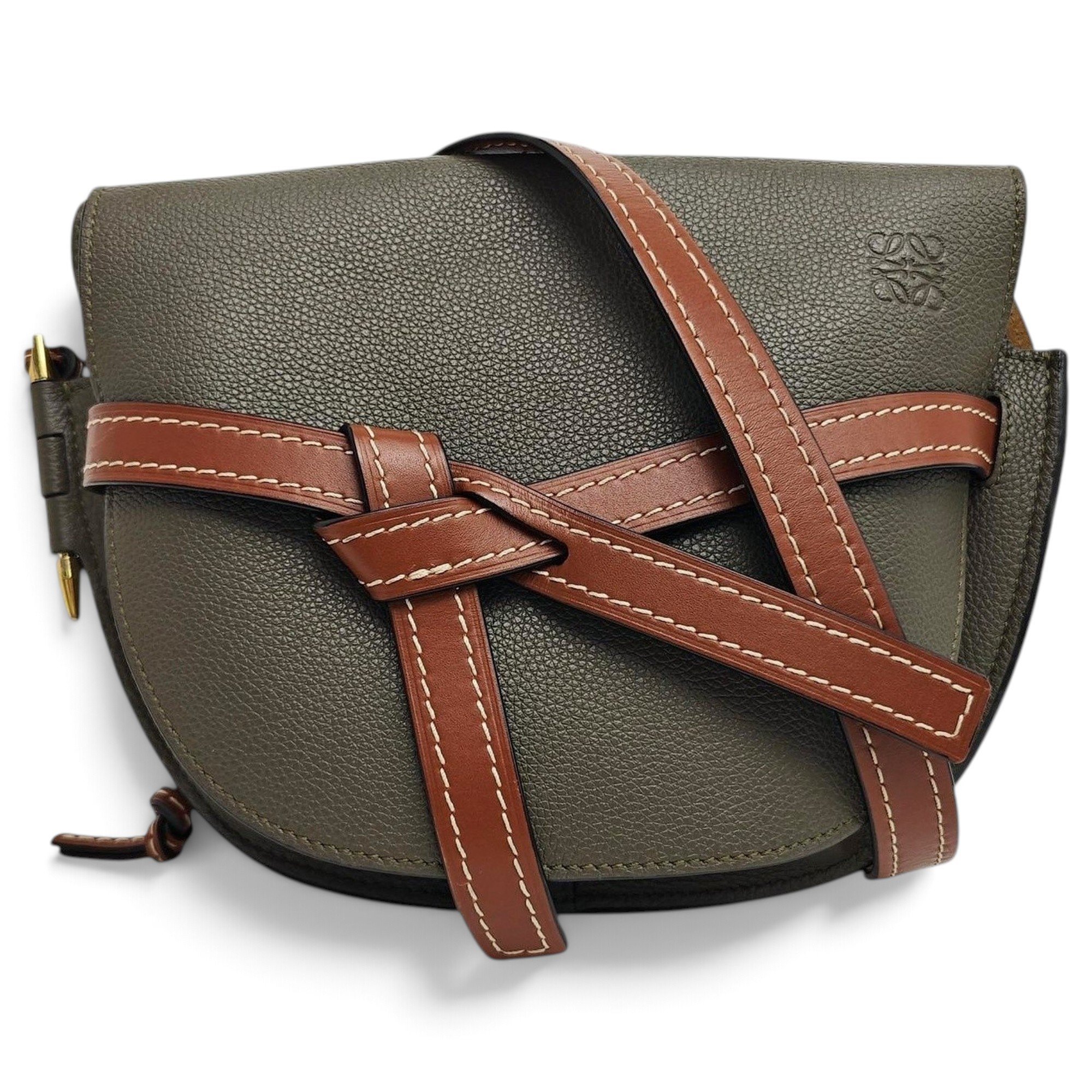Gate leather handbag