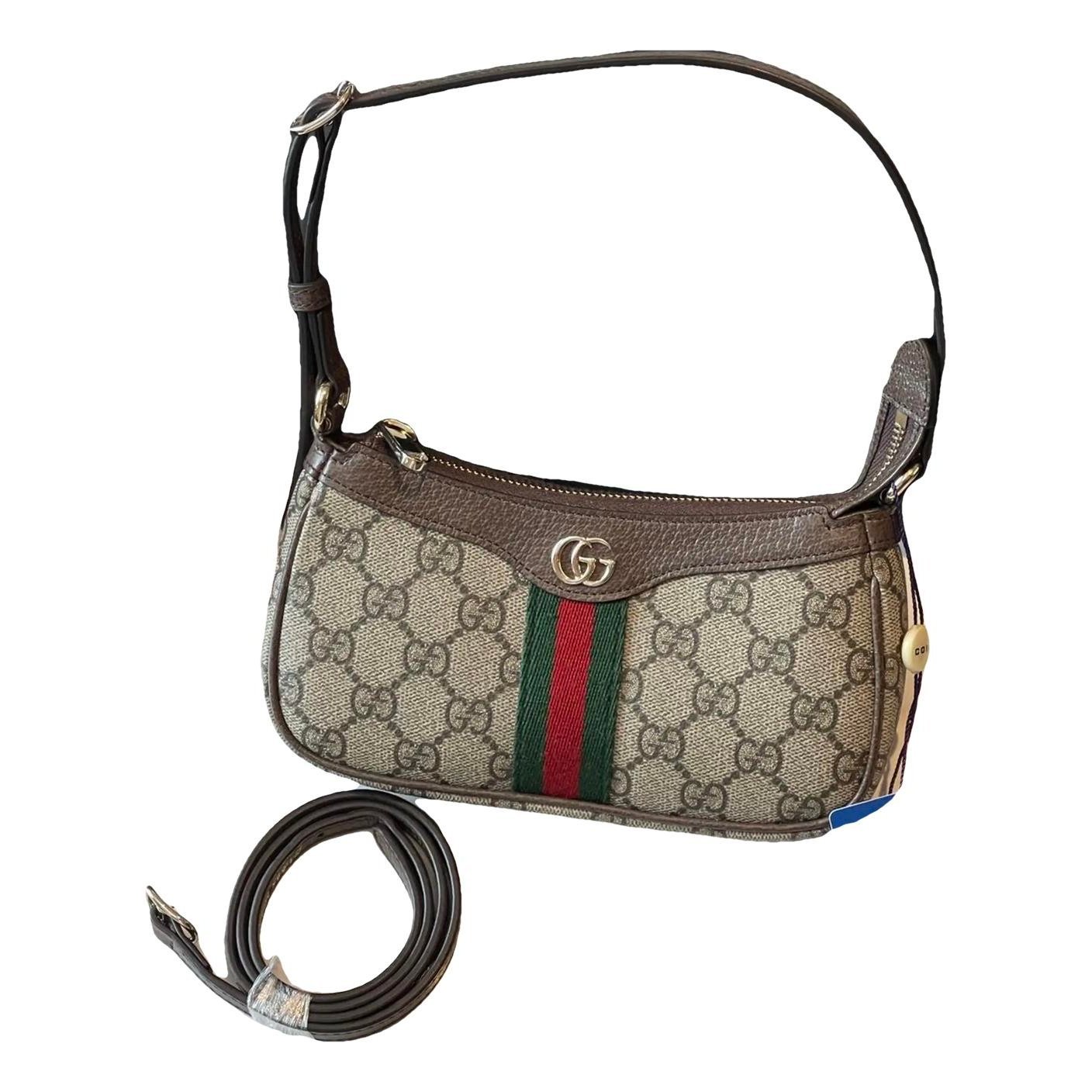 Ophidia vinyl crossbody bag