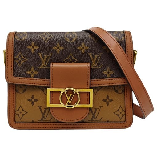 Dauphine leather mini bag