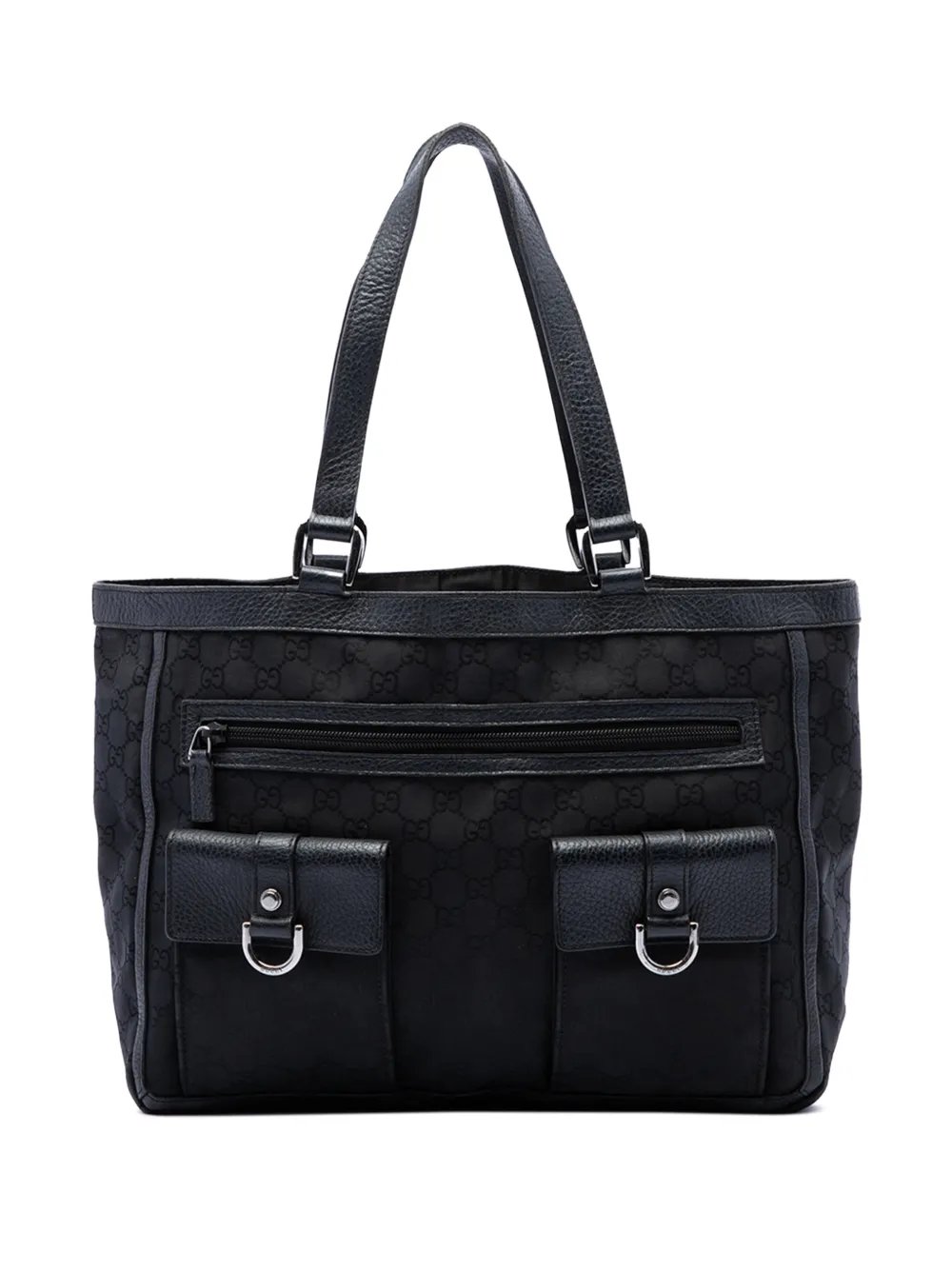 2016-2026 GG Nylon Abbey D Ring Pocket tote bag