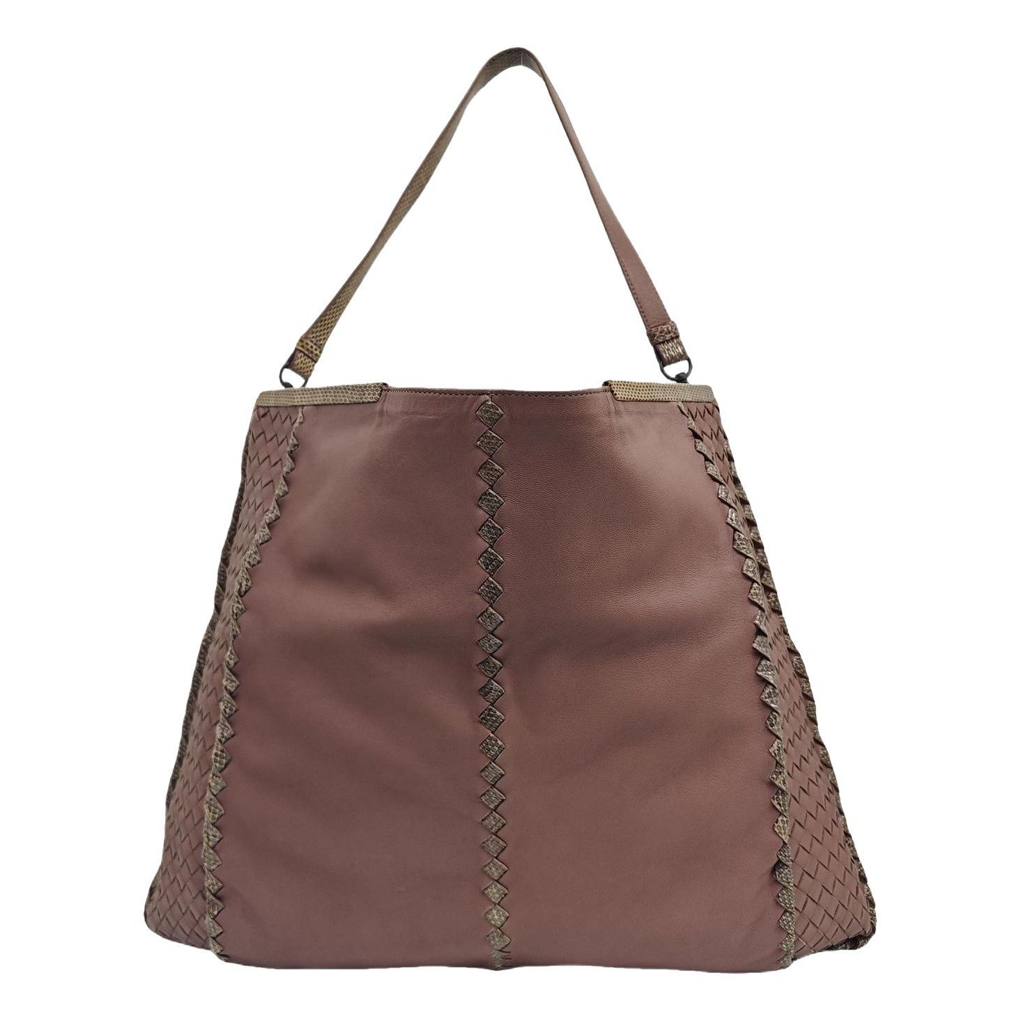 Leather handbag