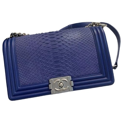 Boy exotic leathers handbag