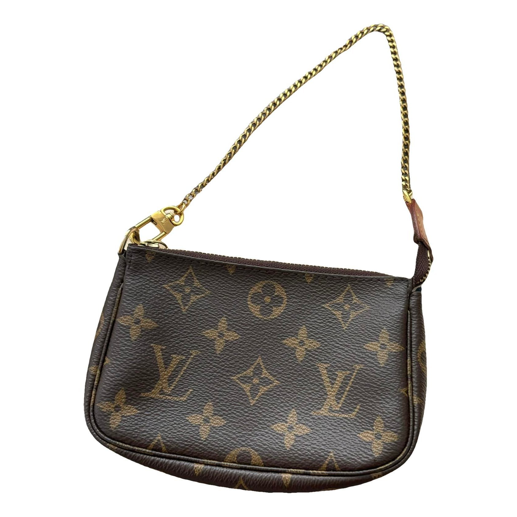 Pochette Accessoire leather handbag