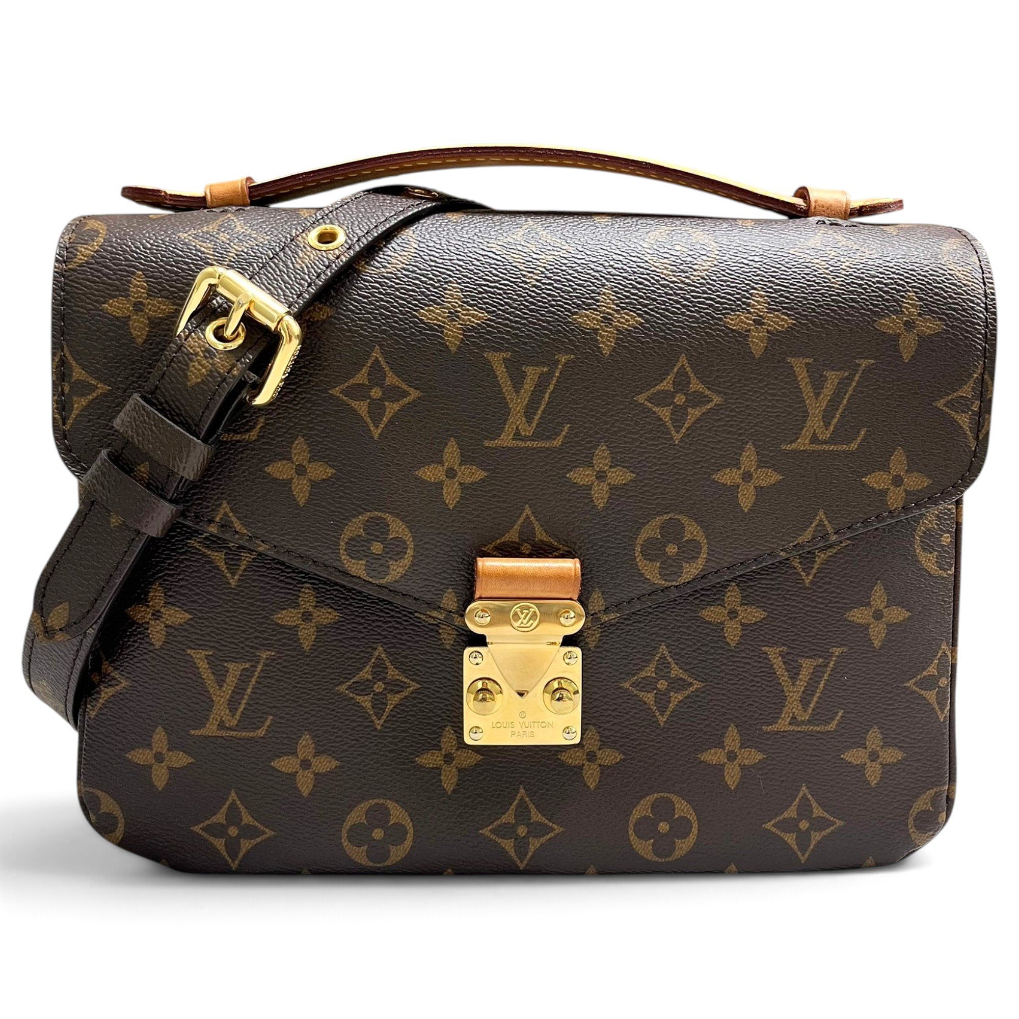 Metis leather handbag
