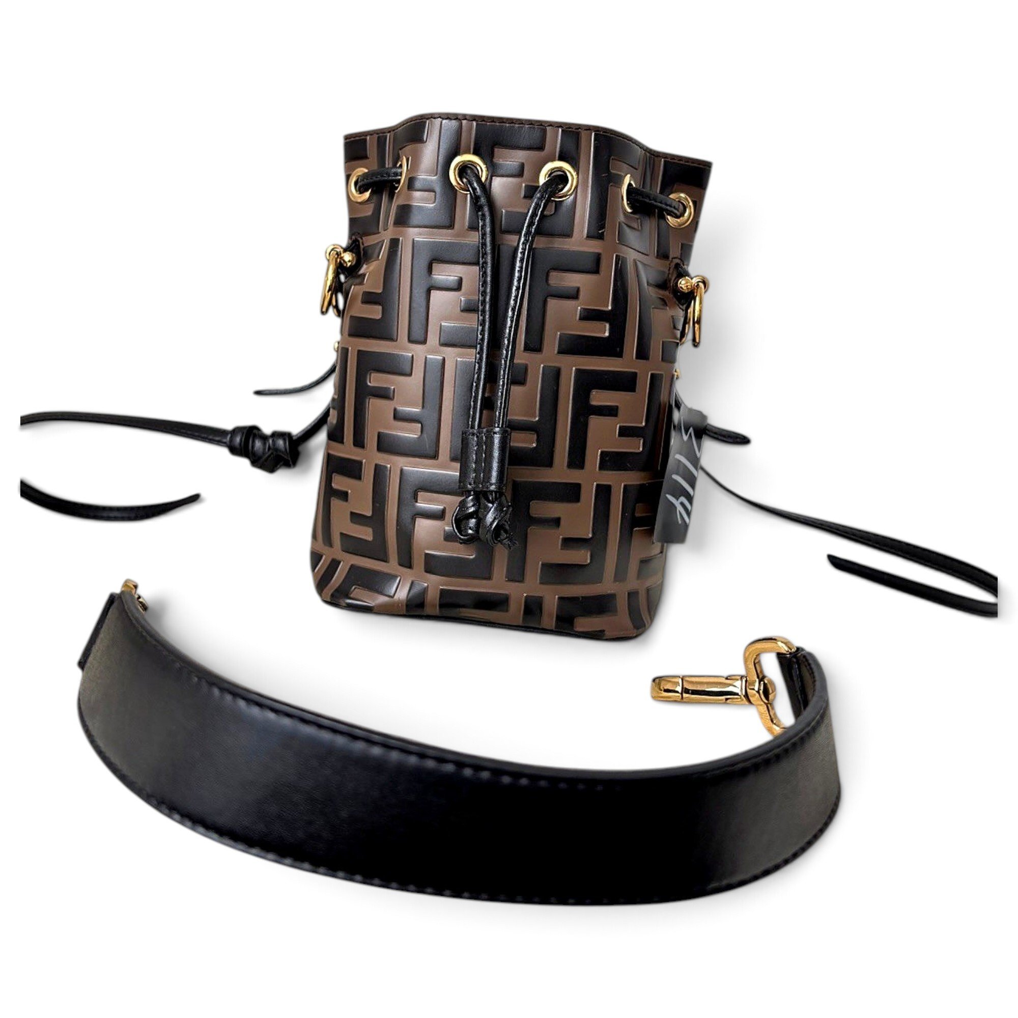 Mon Trésor leather handbag