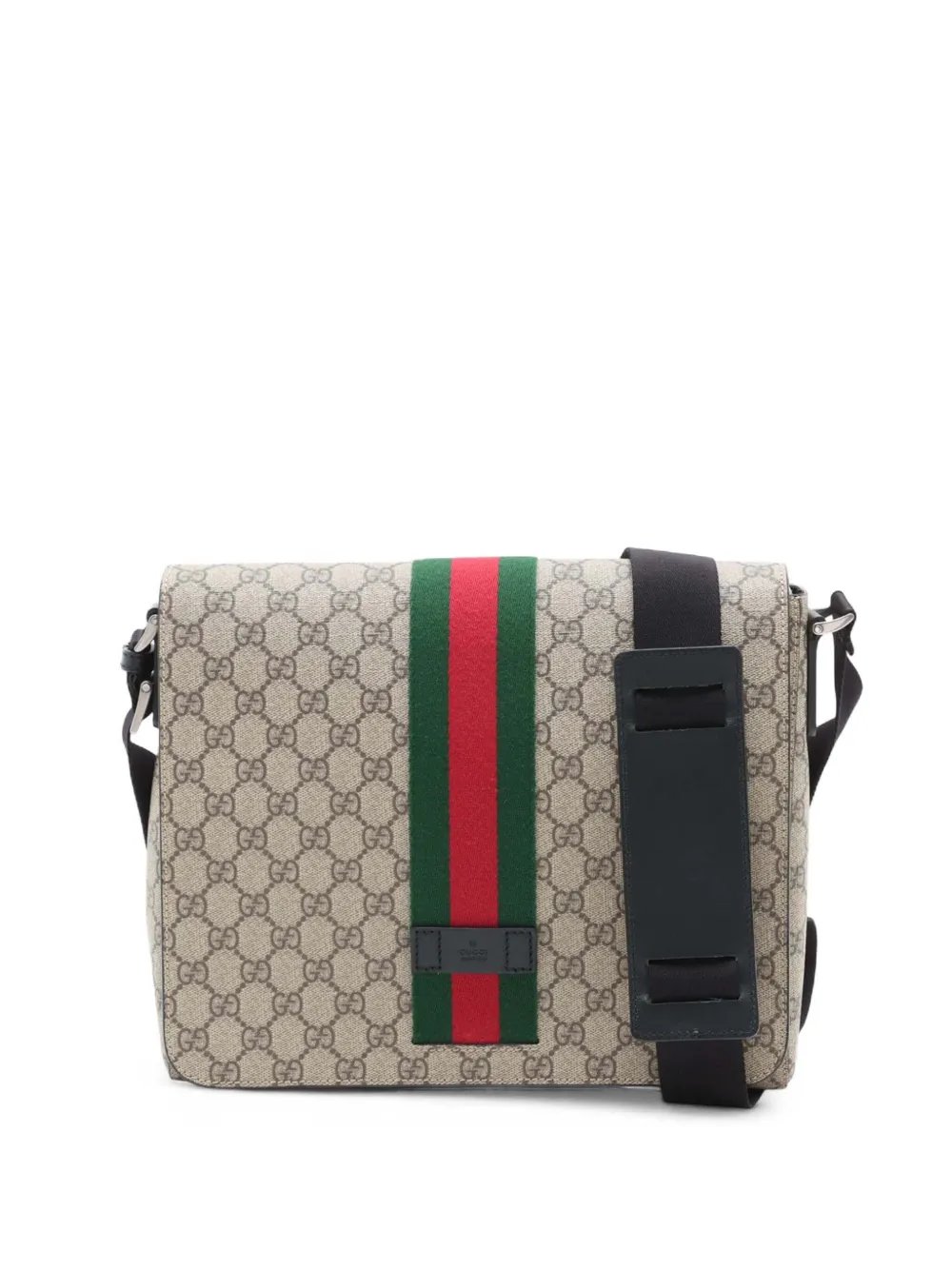 2000-2015 GG Supreme Web Flap Messenger Bag crossbody bag