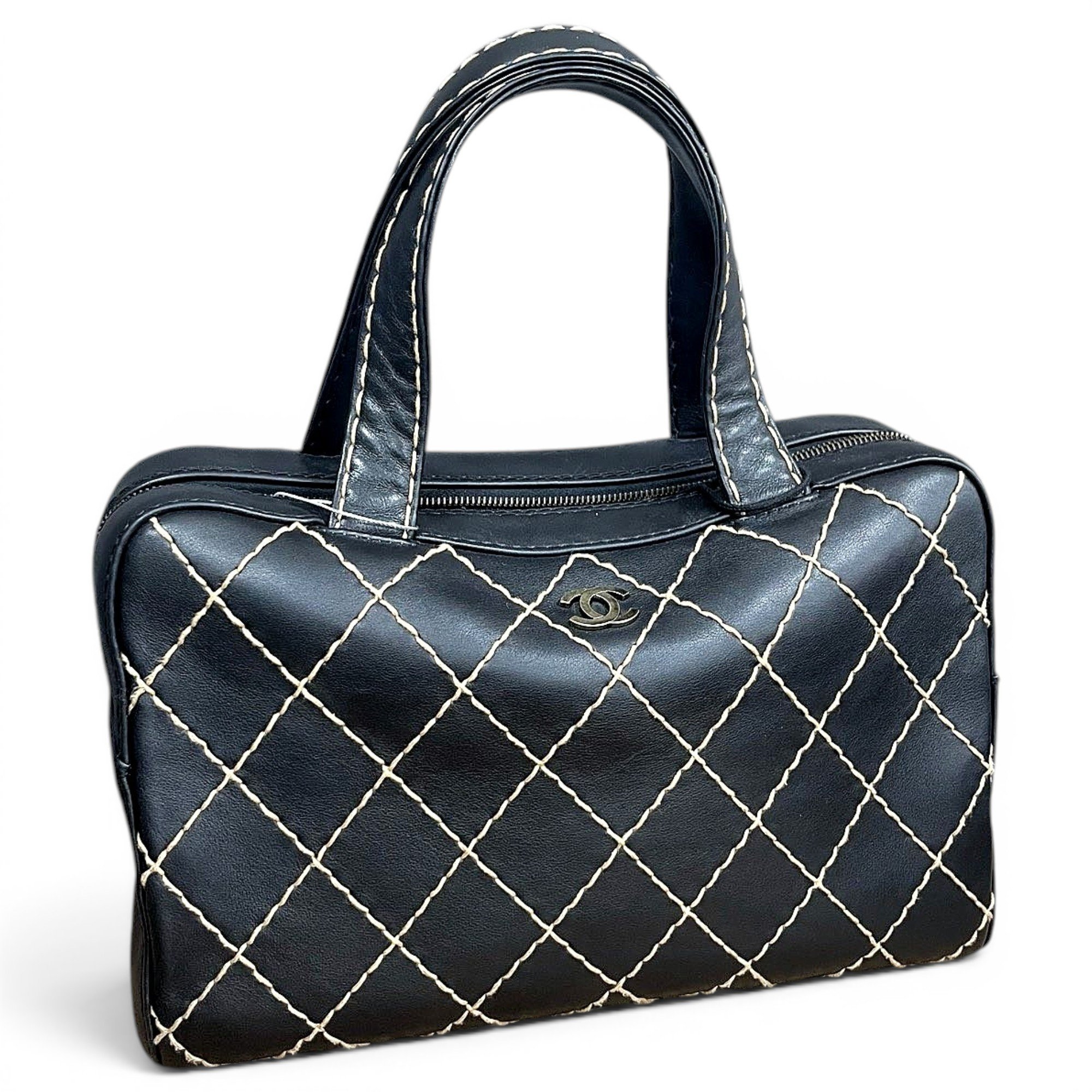 Wild Stitch leather handbag