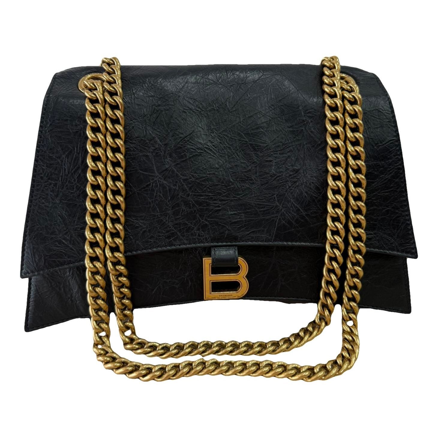 Balenciaga Crush leather tote