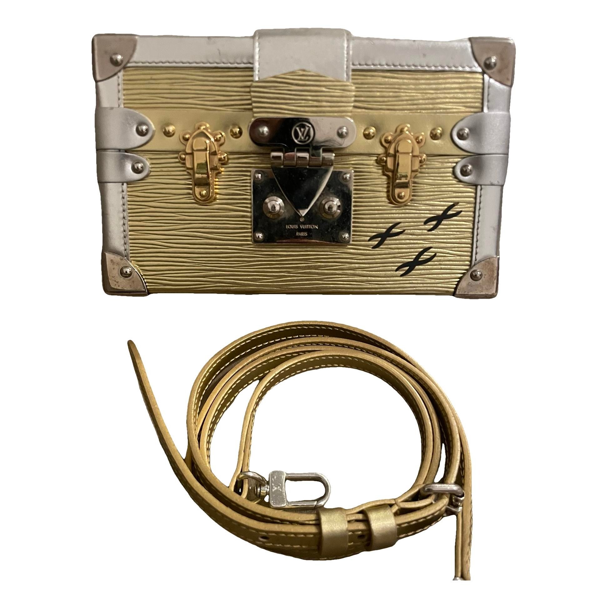 Louis Vuitton Petite Malle leather crossbody bag