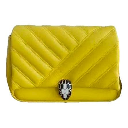 Serpenti leather crossbody bag