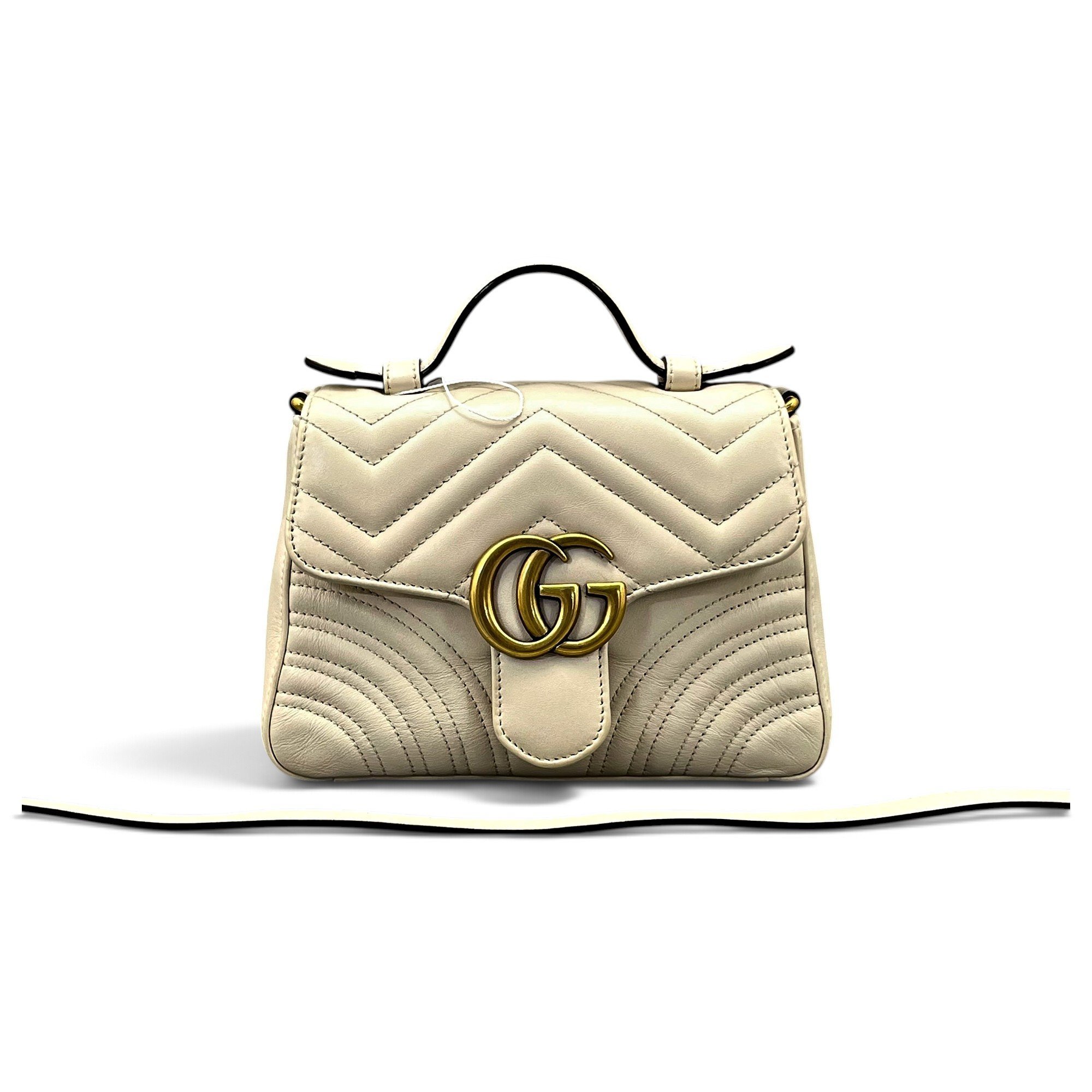 GG Marmont Flap leather handbag